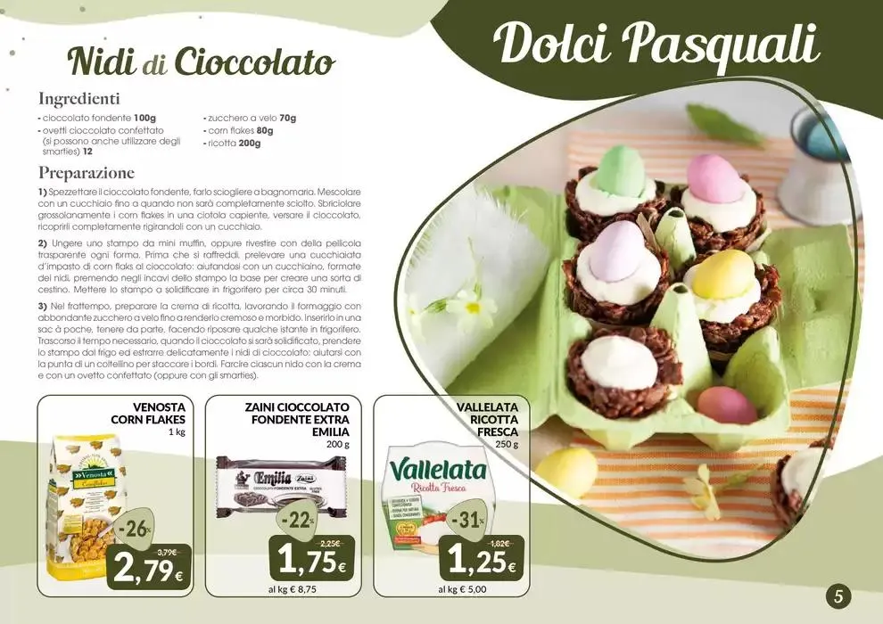 PASQUA FESTA DI SAPORI E CONVENIENZA da 28 marzo a 19 aprile di 2025 - Pagina del volantino 5