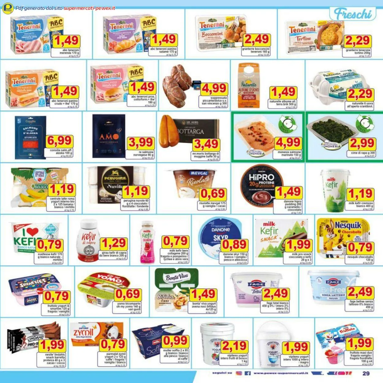 Pewex Volantino attuale da 29 aprile a 13 maggio di 2025 - Pagina del volantino 29