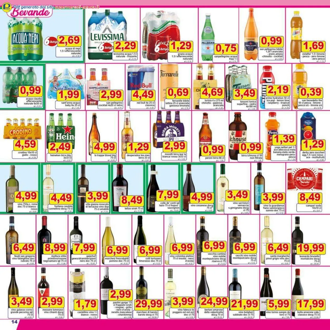 Pewex Volantino attuale da 13 maggio a 27 maggio di 2025 - Pagina del volantino 14