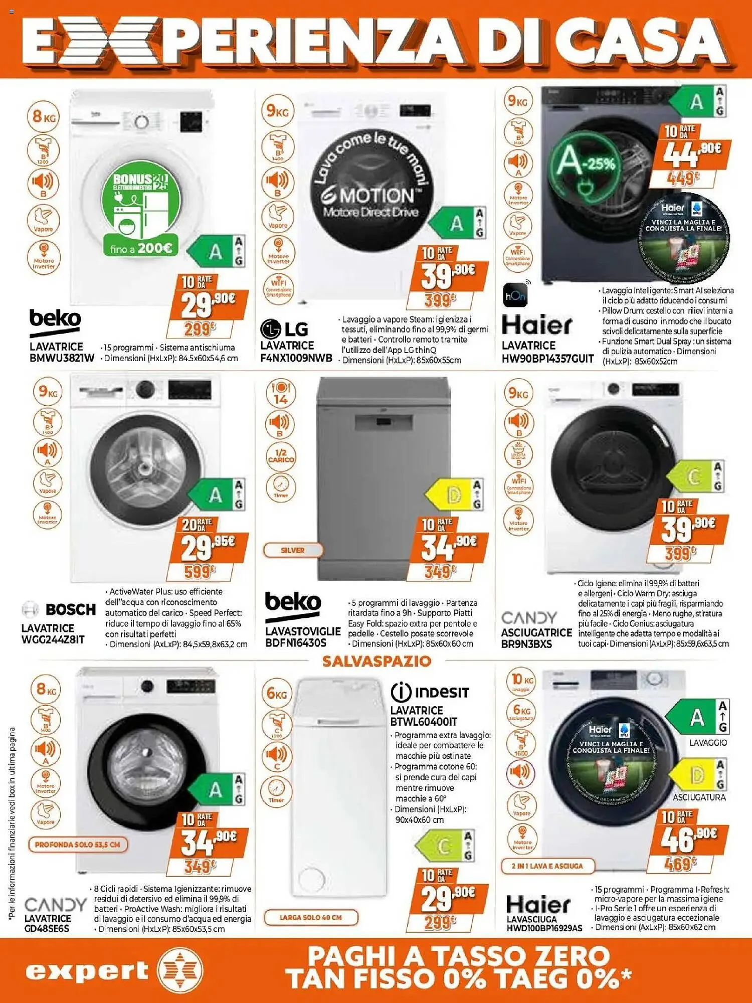 Volantino Expert da 9 aprile a 22 aprile di 2026 - Pagina del volantino 22