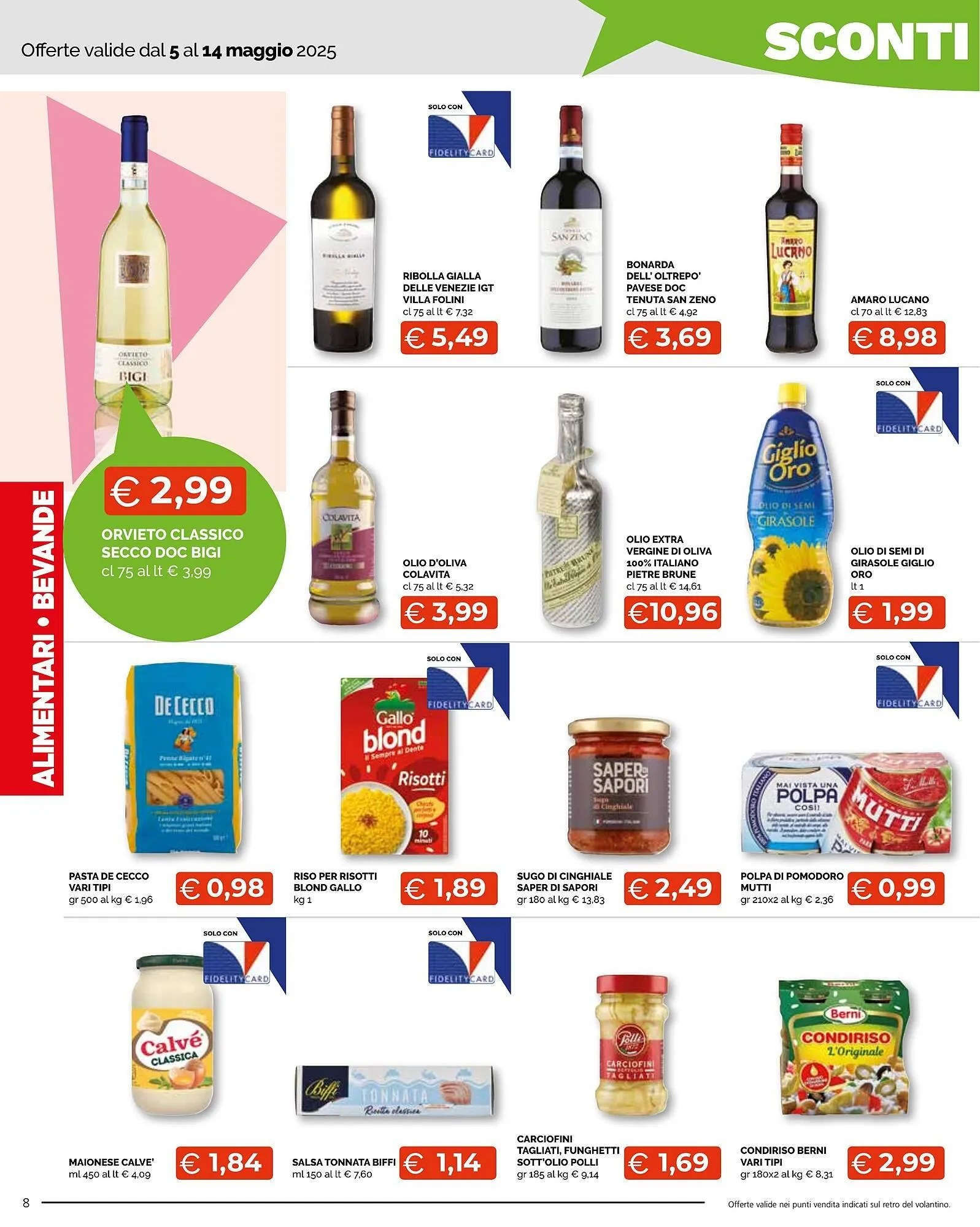 Volantino Mercatò Local da 5 maggio a 14 maggio di 2025 - Pagina del volantino 8