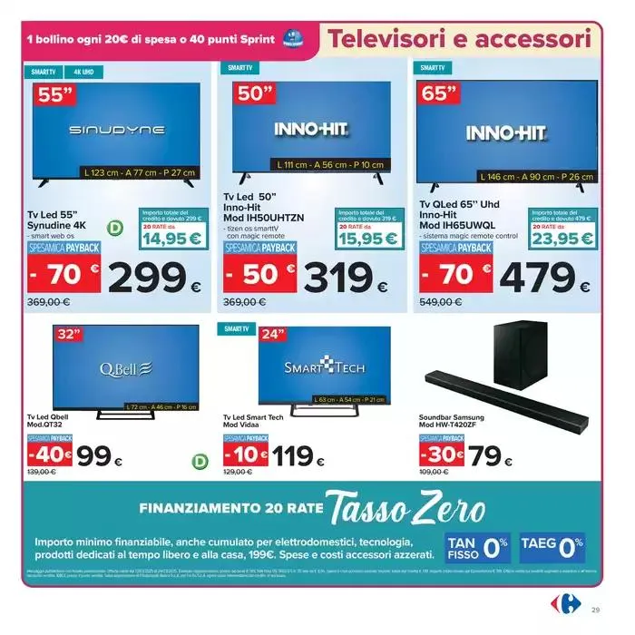 Sconti 30% 40% 50% da 28 gennaio a 6 febbraio di 2025 - Pagina del volantino 29