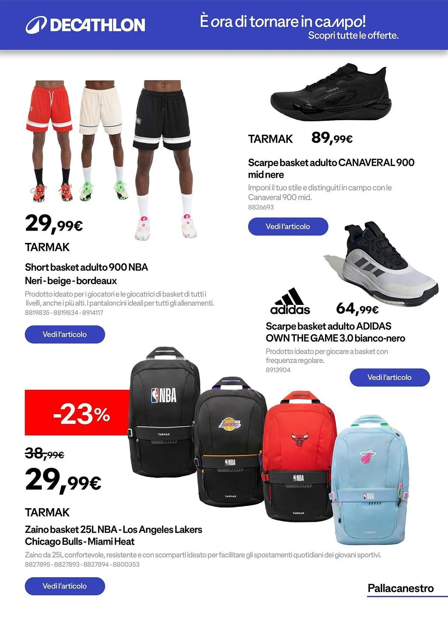 Volantino Decathlon da 1 settembre a 28 settembre di 2025 - Pagina del volantino 13