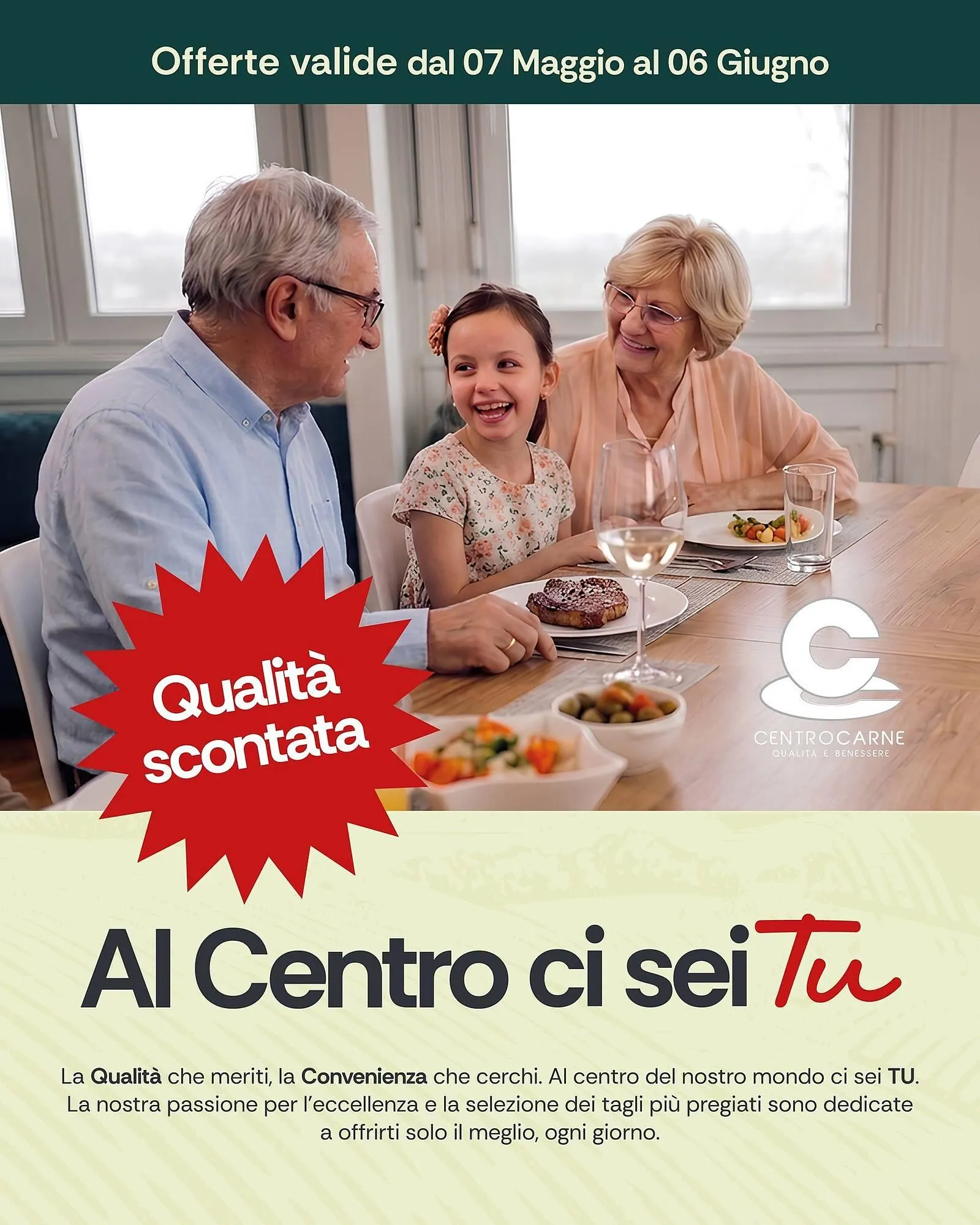 Volantino Centro Carne da 7 maggio a 6 giugno di 2026 - Pagina del volantino 1
