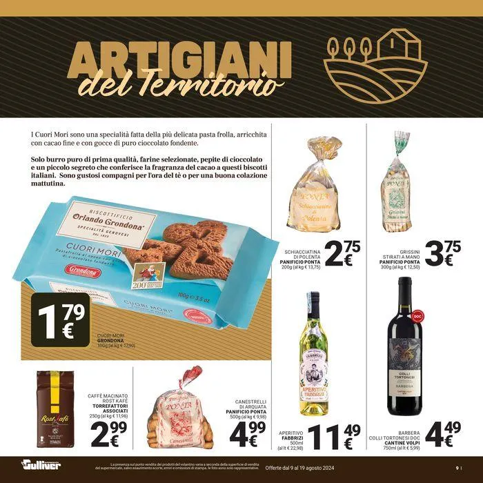 Promo show da 9 agosto a 19 agosto di 2024 - Pagina del volantino 9