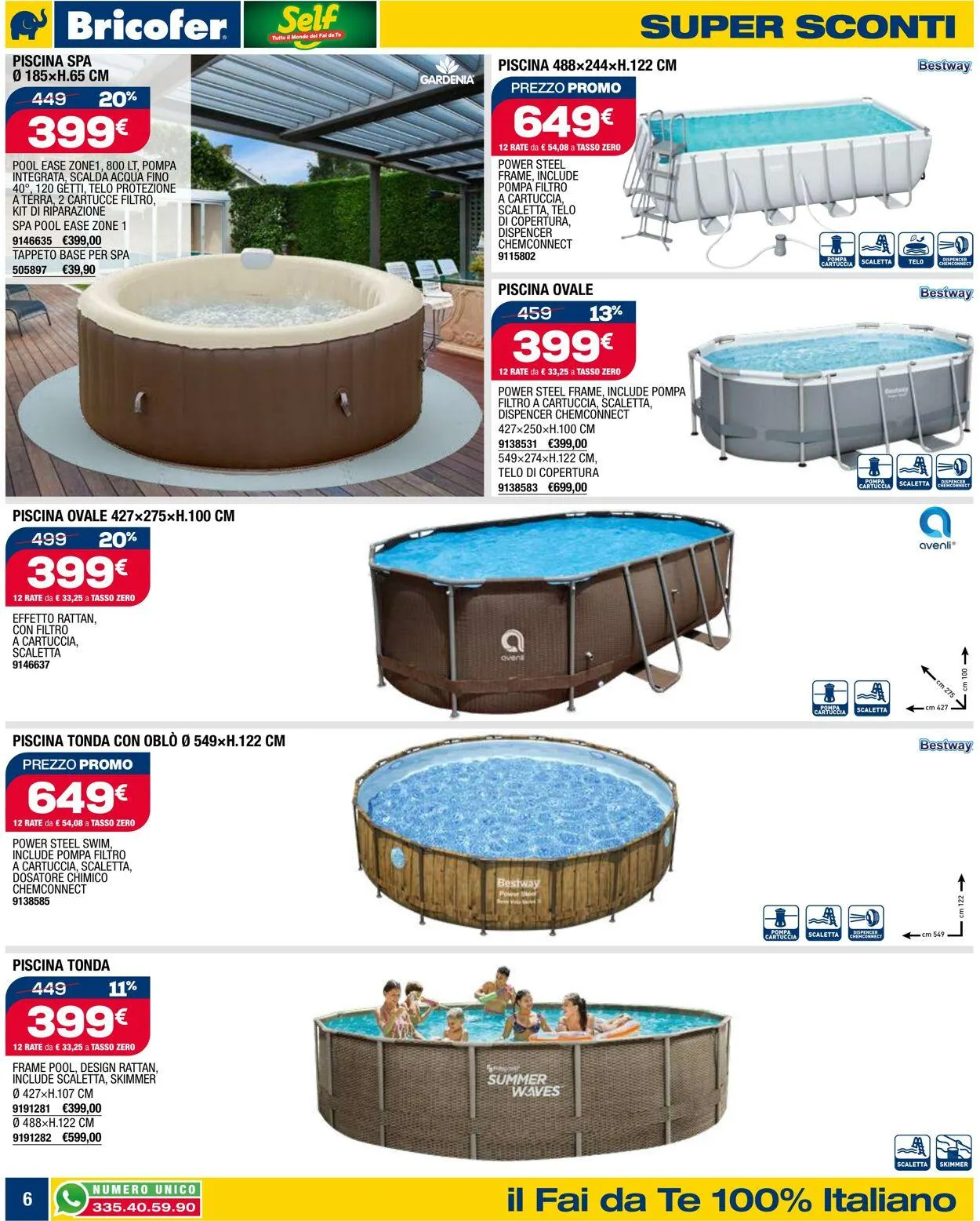 Bricofer - Alba Volantino attuale da 19 marzo a 2 aprile di 2025 - Pagina del volantino 6