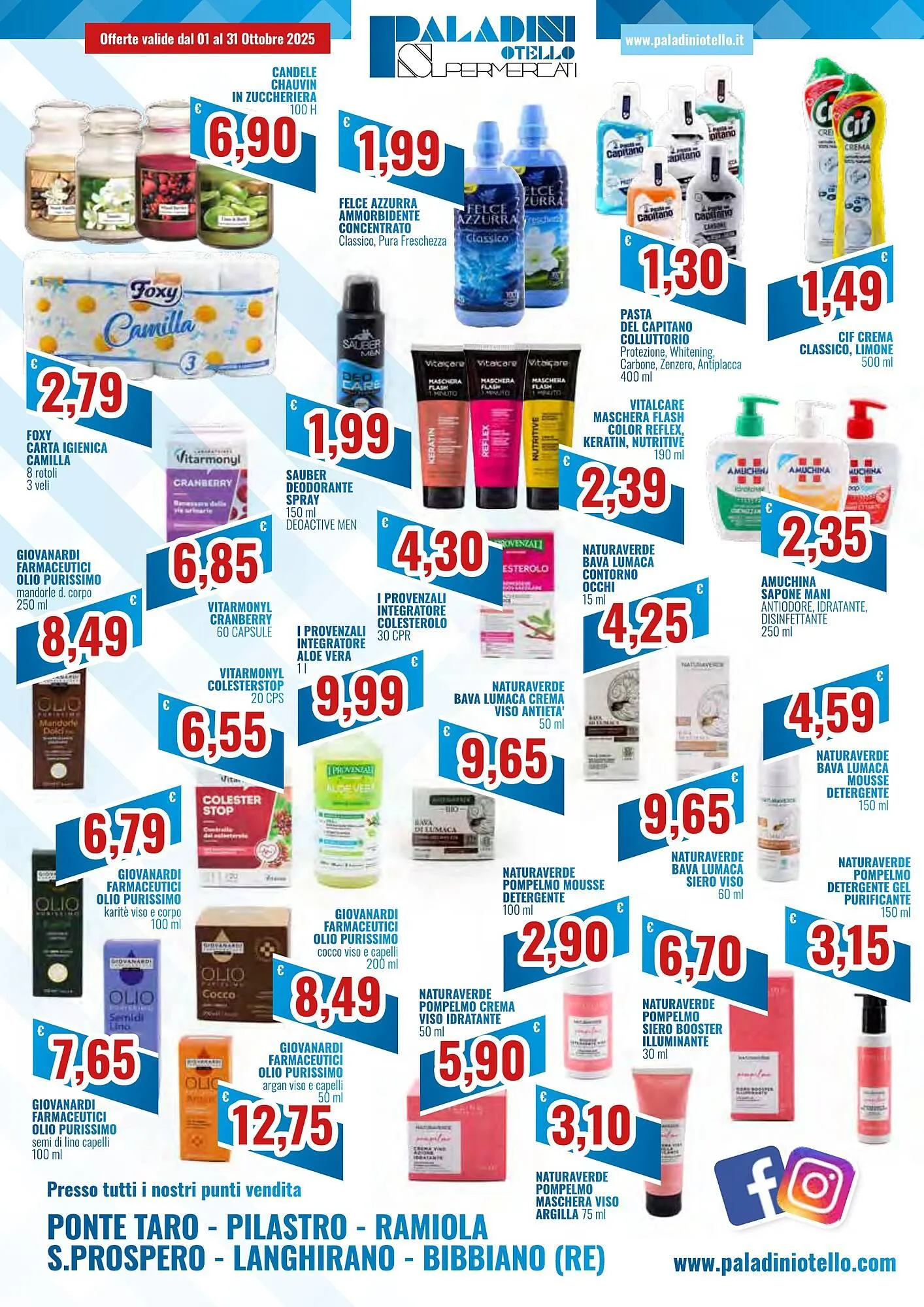 Volantino Paladini Otello Supermercato da 1 ottobre a 31 ottobre di 2025 - Pagina del volantino 6