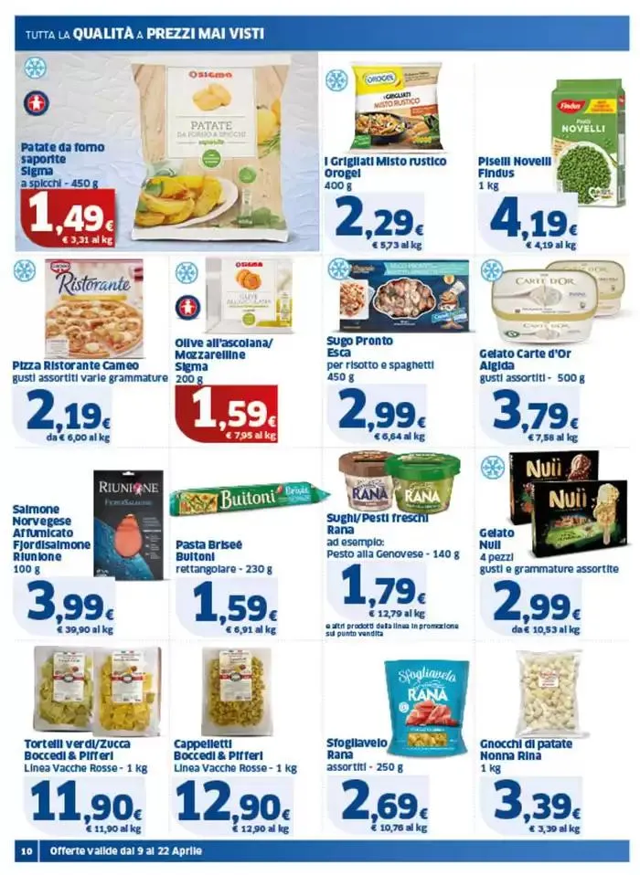 Buona Pasqua da 9 aprile a 22 aprile di 2025 - Pagina del volantino 10