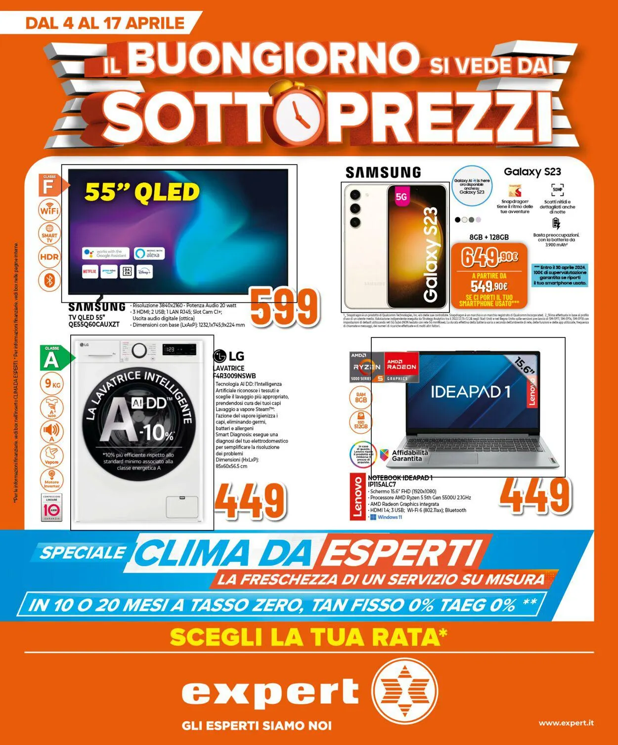 Expert Volantino attuale da 4 aprile a 17 aprile di 2024 - Pagina del volantino 1
