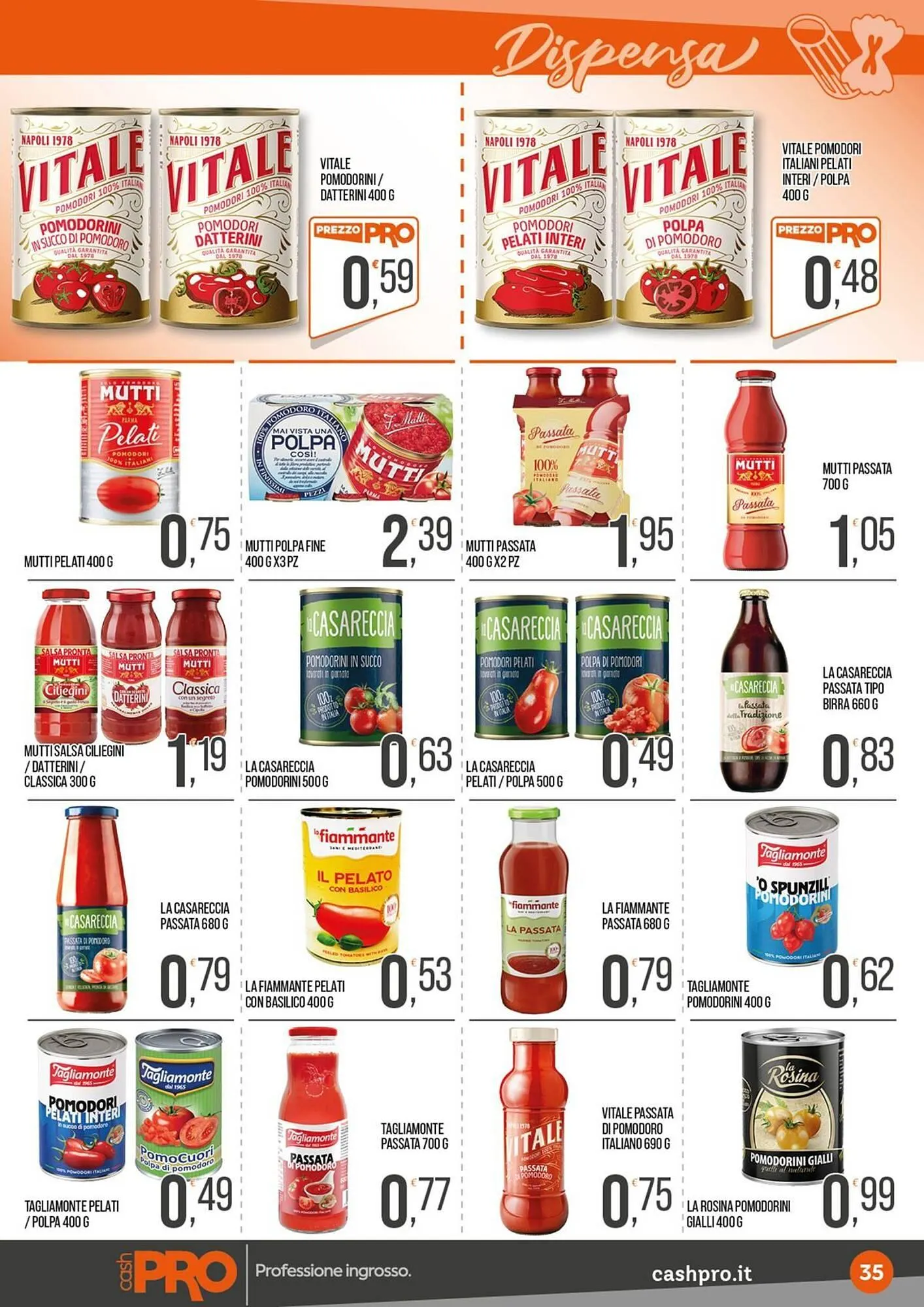 Volantino Cash pro da 1 dicembre a 14 dicembre di 2025 - Pagina del volantino 35