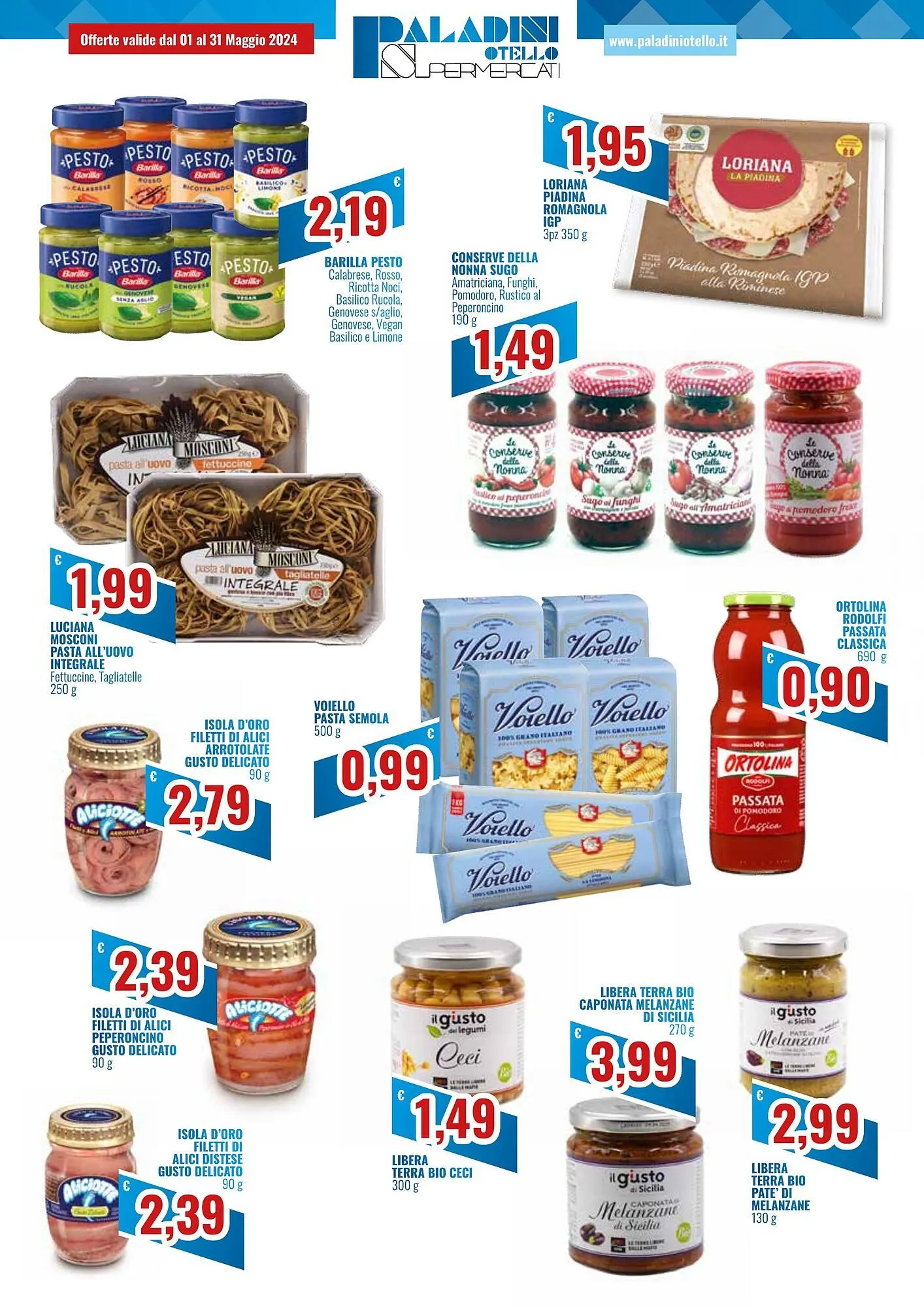 Volantino Paladini Otello Supermercato da 1 maggio a 31 maggio di 2024 - Pagina del volantino 6