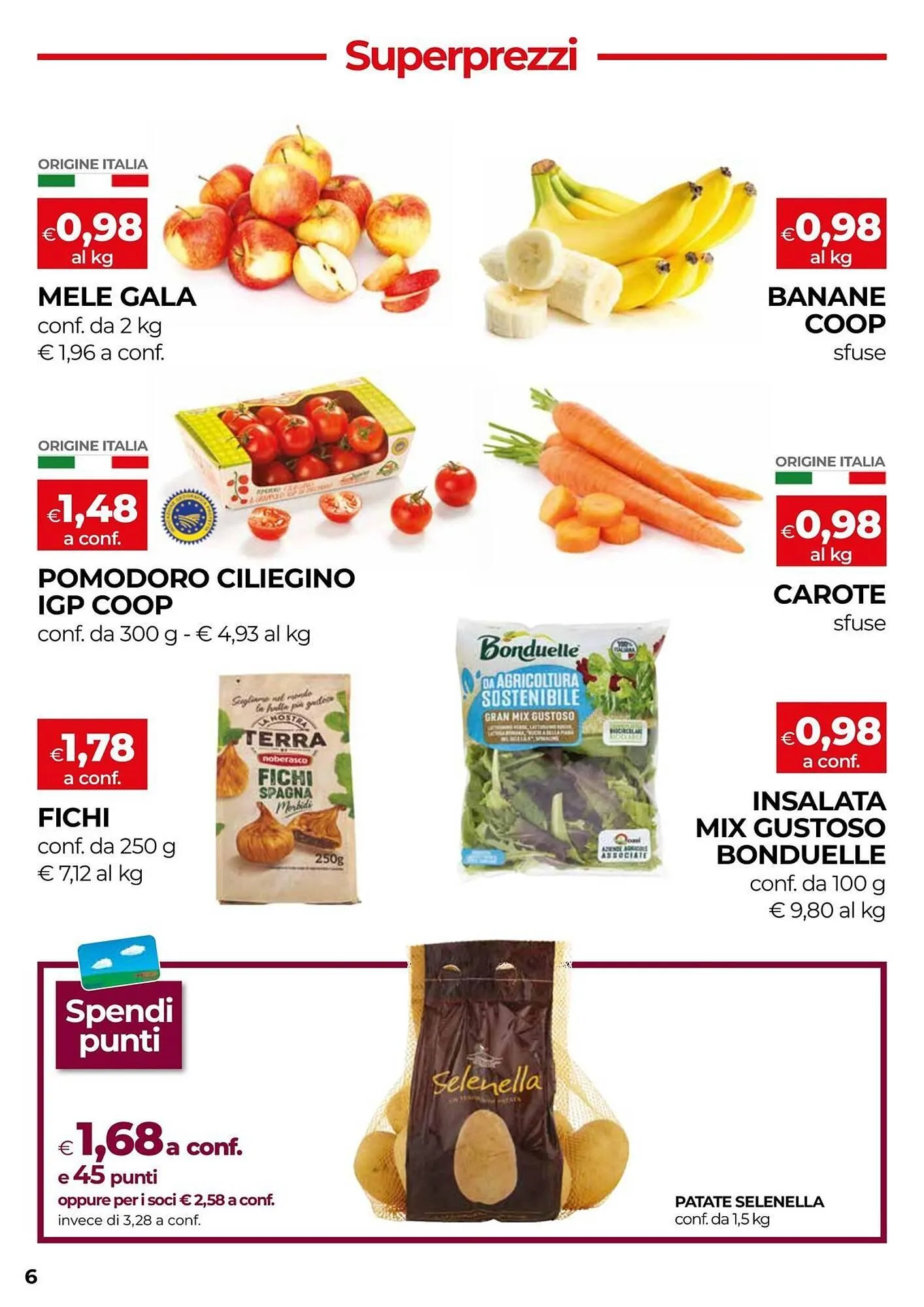 Volantino Unicoop da 30 ottobre a 12 novembre di 2025 - Pagina del volantino 6