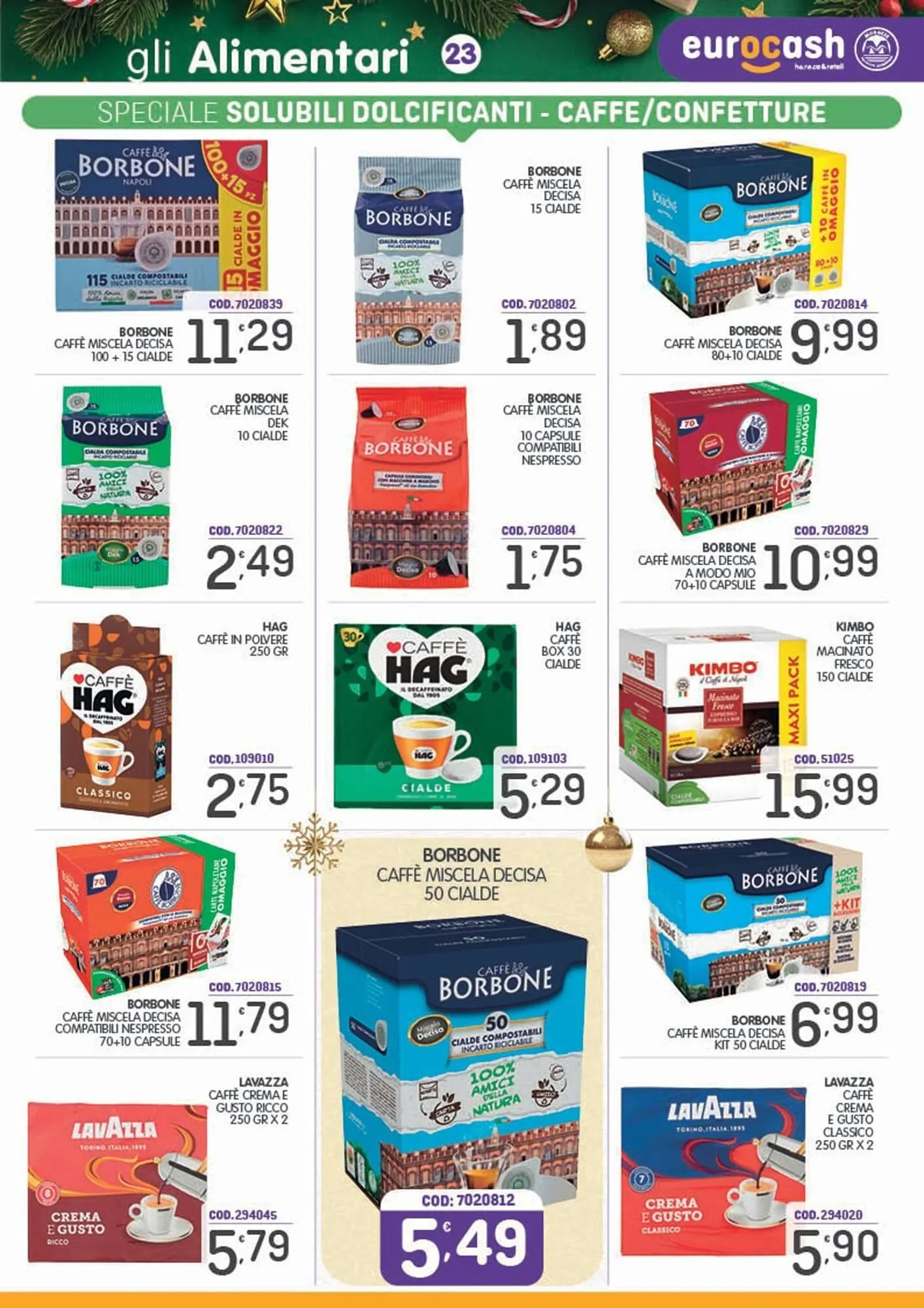 Volantino Eurocash da 8 dicembre a 24 dicembre di 2025 - Pagina del volantino 23