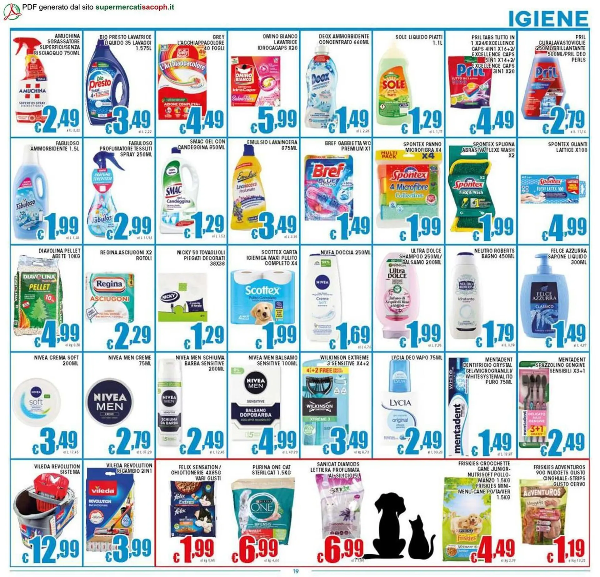 Volantino Sacoph da 17 ottobre a 28 ottobre di 2025 - Pagina del volantino 19