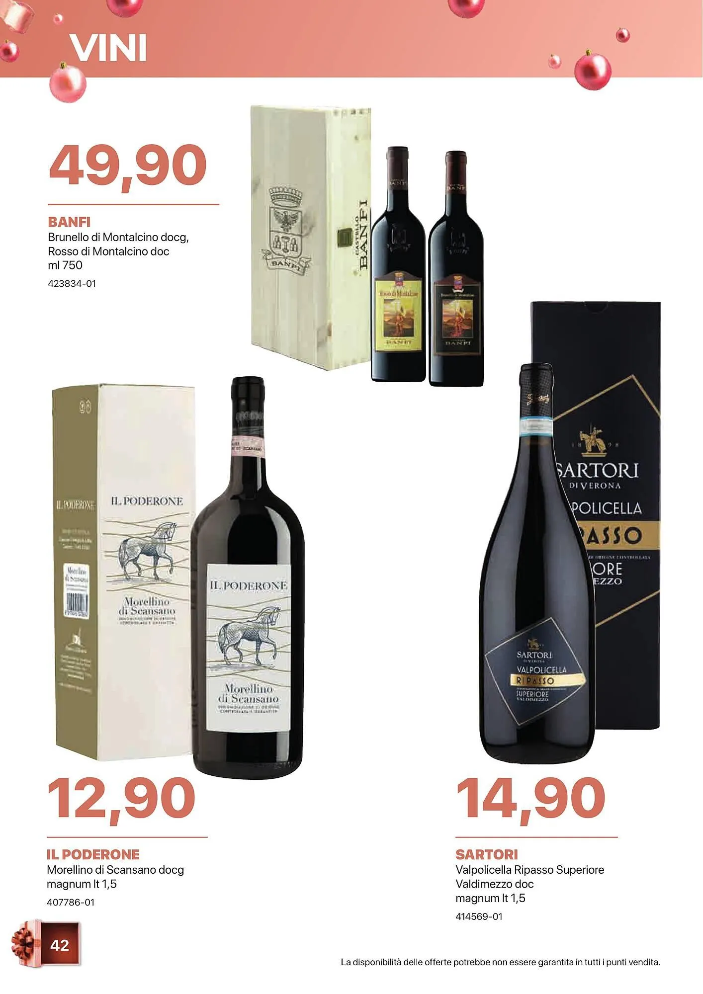 Volantino GrosMarket da 17 dicembre a 25 dicembre di 2025 - Pagina del volantino 42