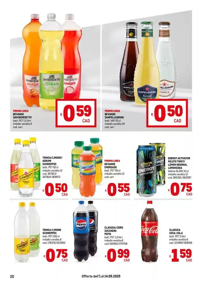 Offerte per Te -Area 6 da 2 maggio a 14 maggio di 2025 - Pagina del volantino 20