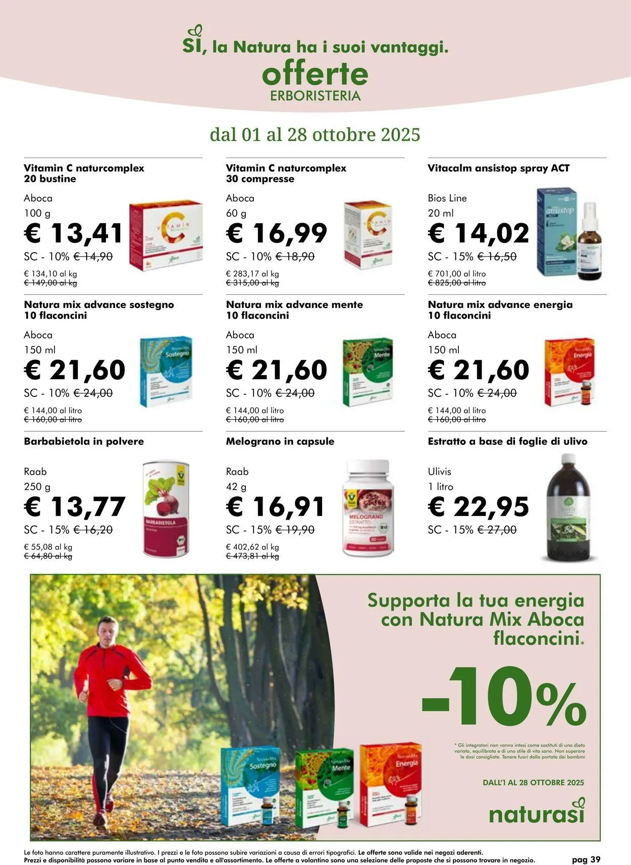 Natura Sì Volantino attuale da 6 novembre a 20 novembre di 2025 - Pagina del volantino 38