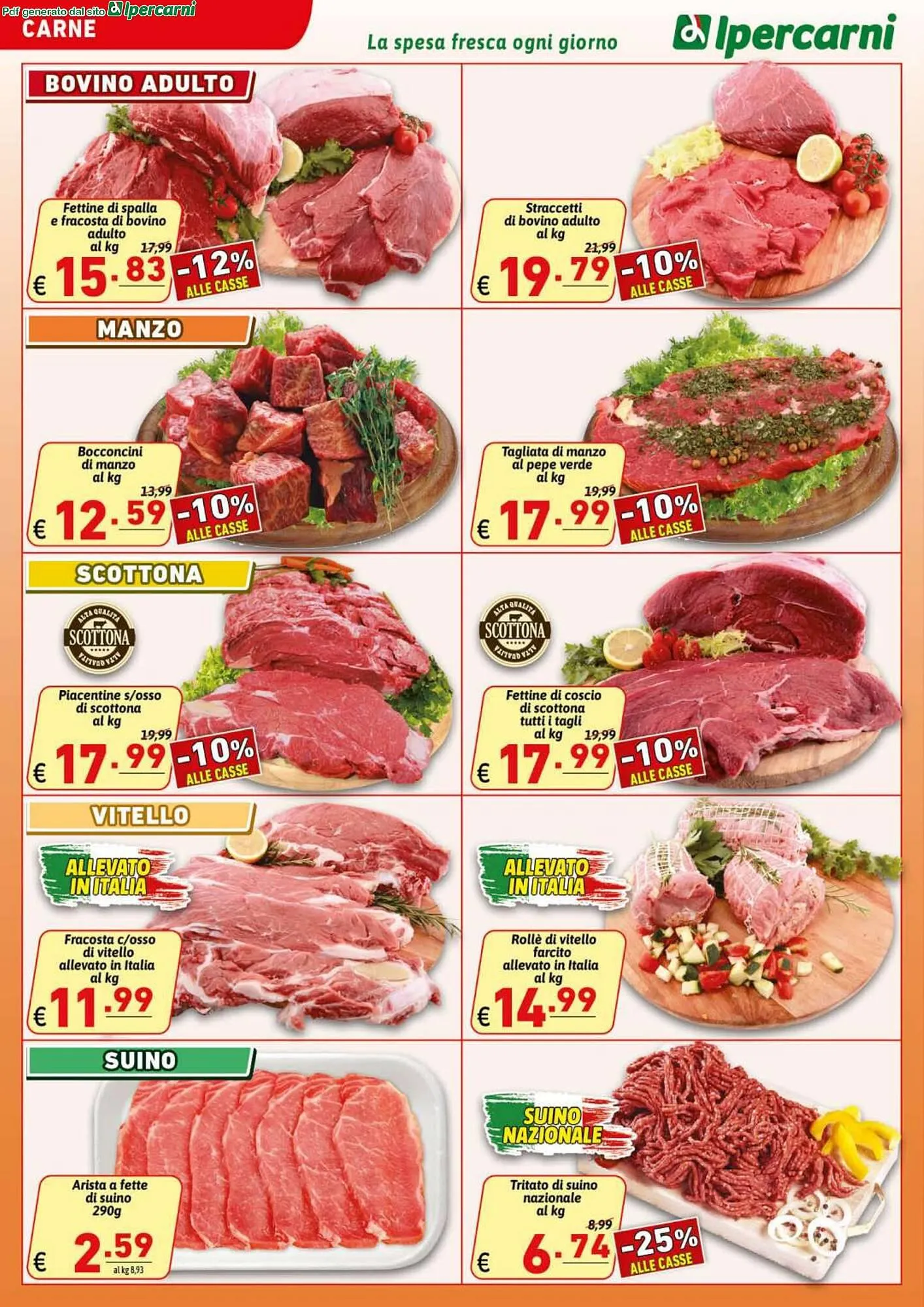 Volantino Ipercarni da 17 marzo a 26 marzo di 2026 - Pagina del volantino 6