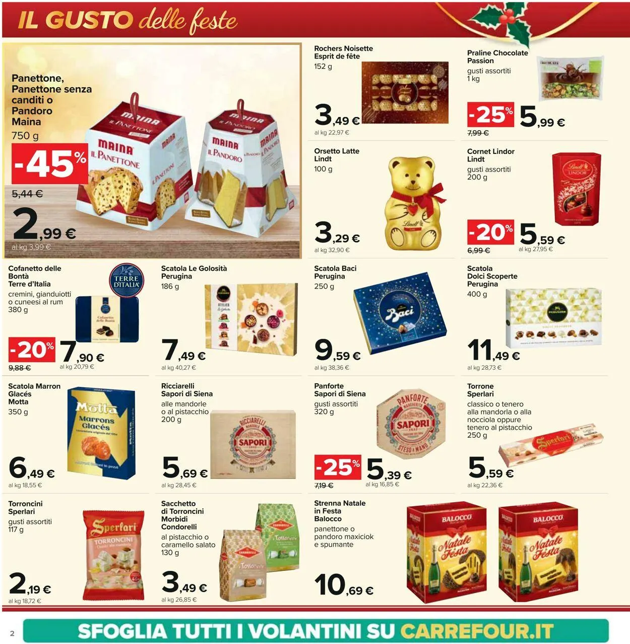 Carrefour Volantino attuale da 12 dicembre a 26 dicembre di 2023 - Pagina del volantino 2