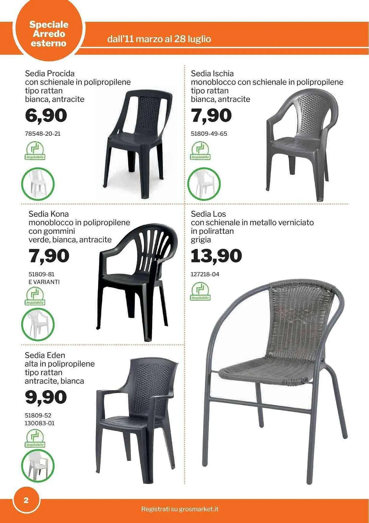 Volantino GrosMarket da 11 marzo a 28 luglio di 2026 - Pagina del volantino 2