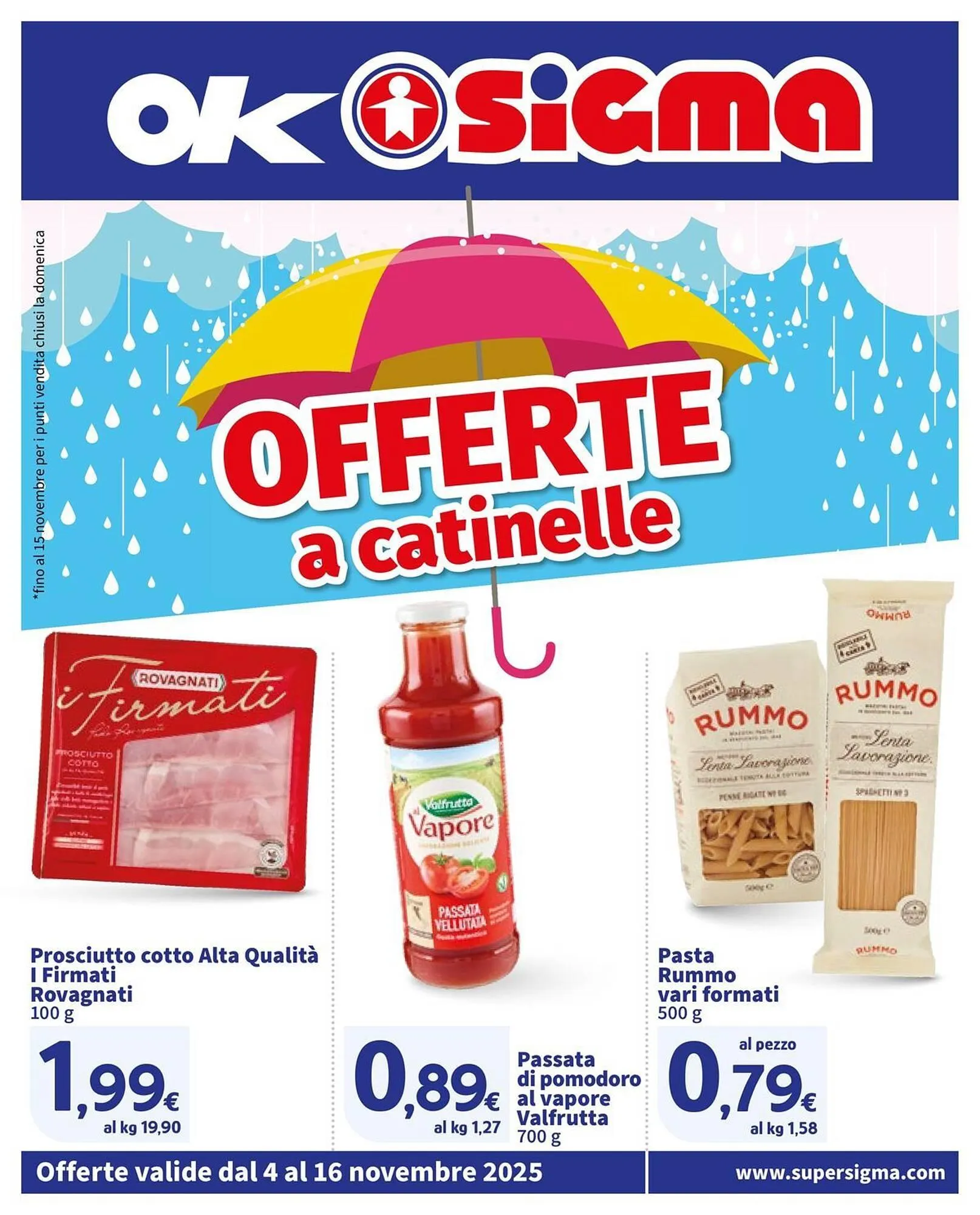 Volantino Ok Sigma da 4 novembre a 16 novembre di 2025 - Pagina del volantino 1