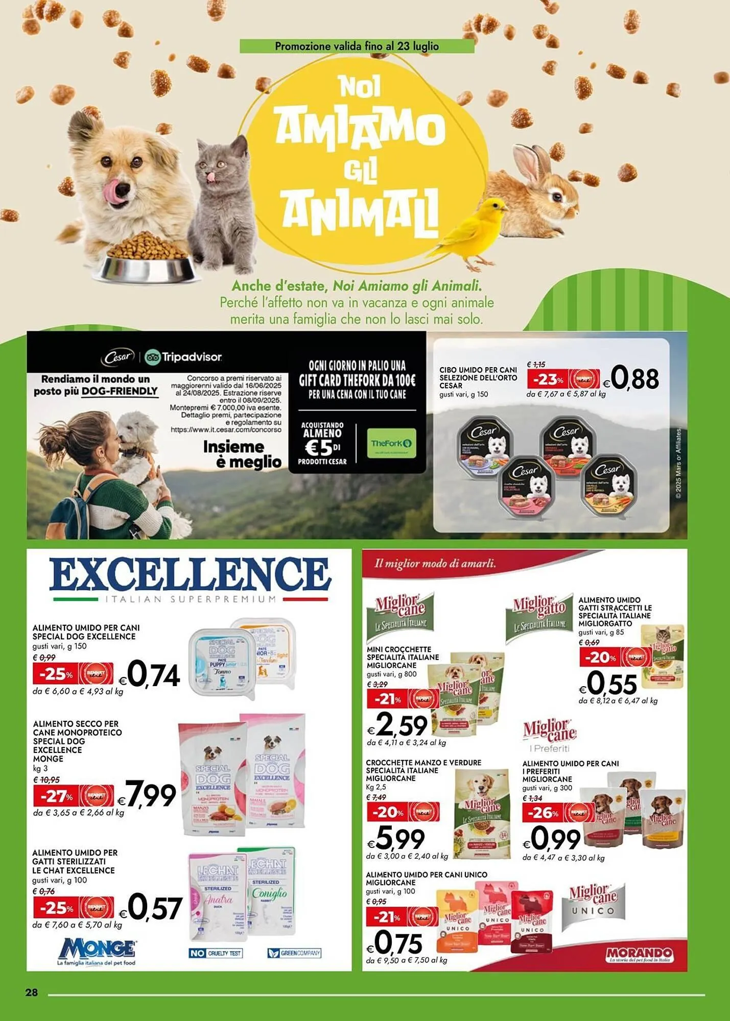 Volantino Bennet da 3 luglio a 16 luglio di 2025 - Pagina del volantino 28