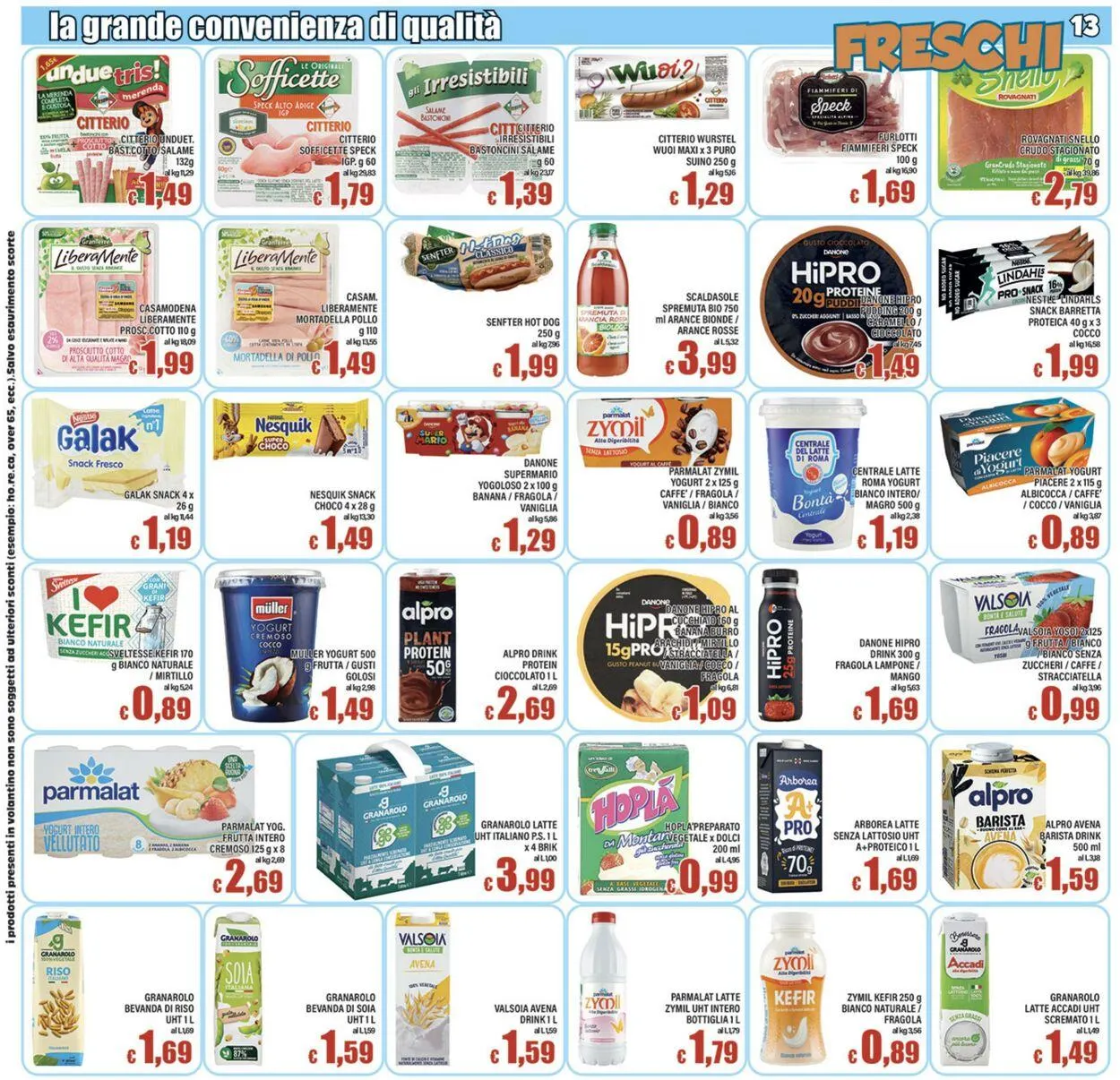 Top Supermercati Volantino attuale da 6 novembre a 20 novembre di 2025 - Pagina del volantino 13