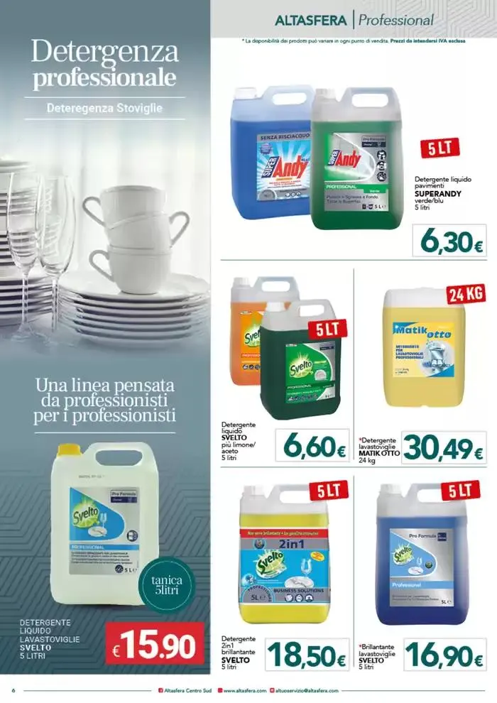 Detergenza professionale da 3 marzo a 30 marzo di 2025 - Pagina del volantino 6