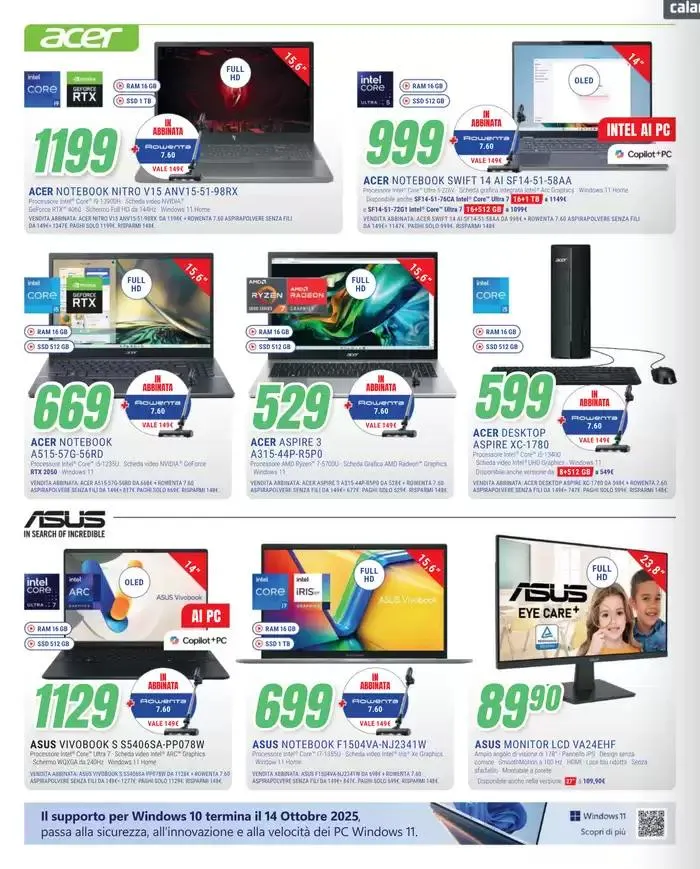 Subito per te L'aspirapolvere da 17 aprile a 7 maggio di 2025 - Pagina del volantino 24