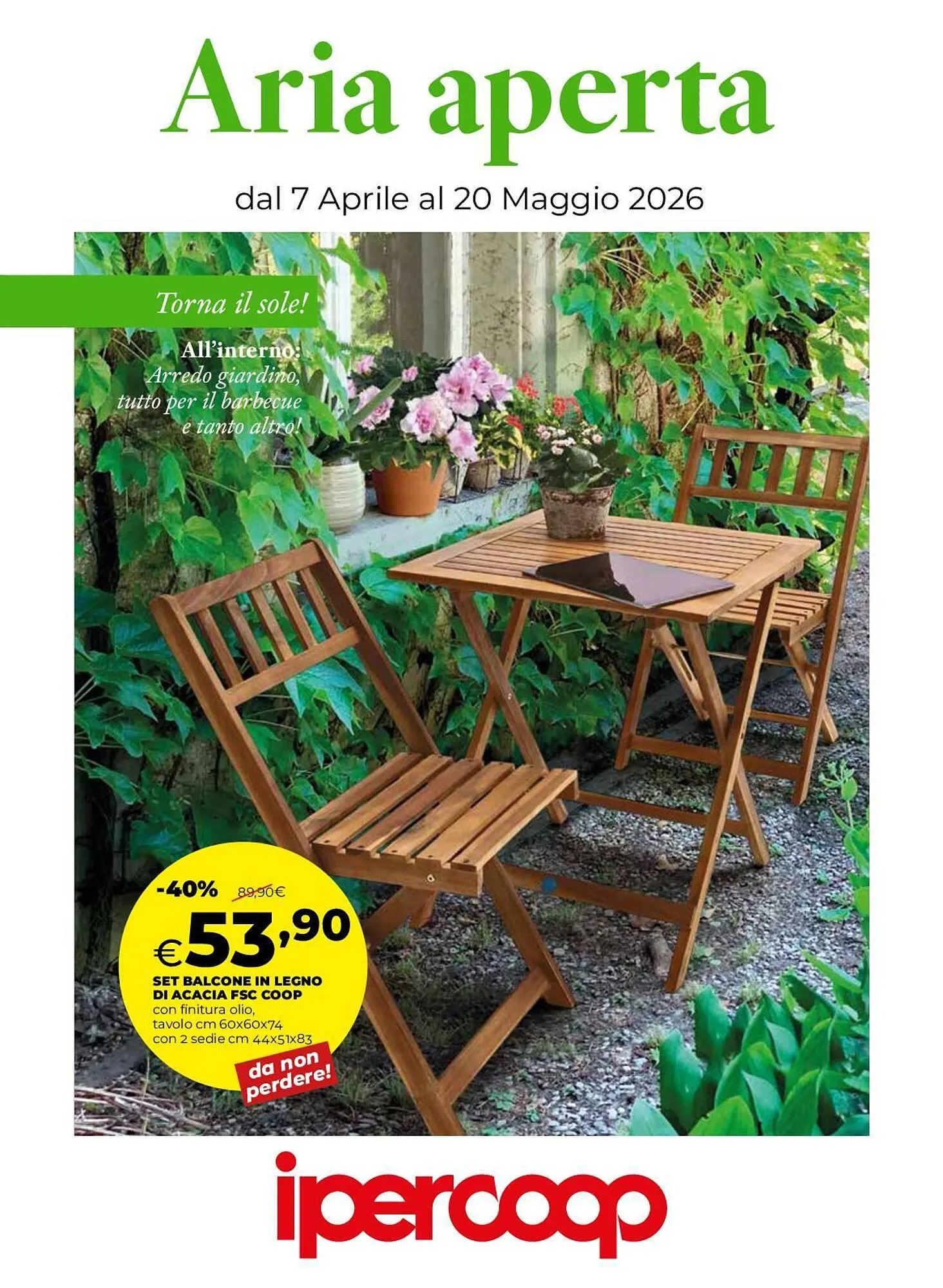 Volantino Ipercoop da 7 aprile a 20 maggio di 2026 - Pagina del volantino 1