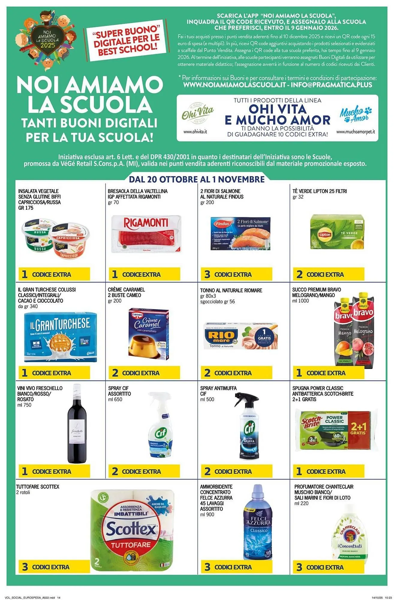 Volantino Eurospesa da 23 ottobre a 5 novembre di 2025 - Pagina del volantino 14