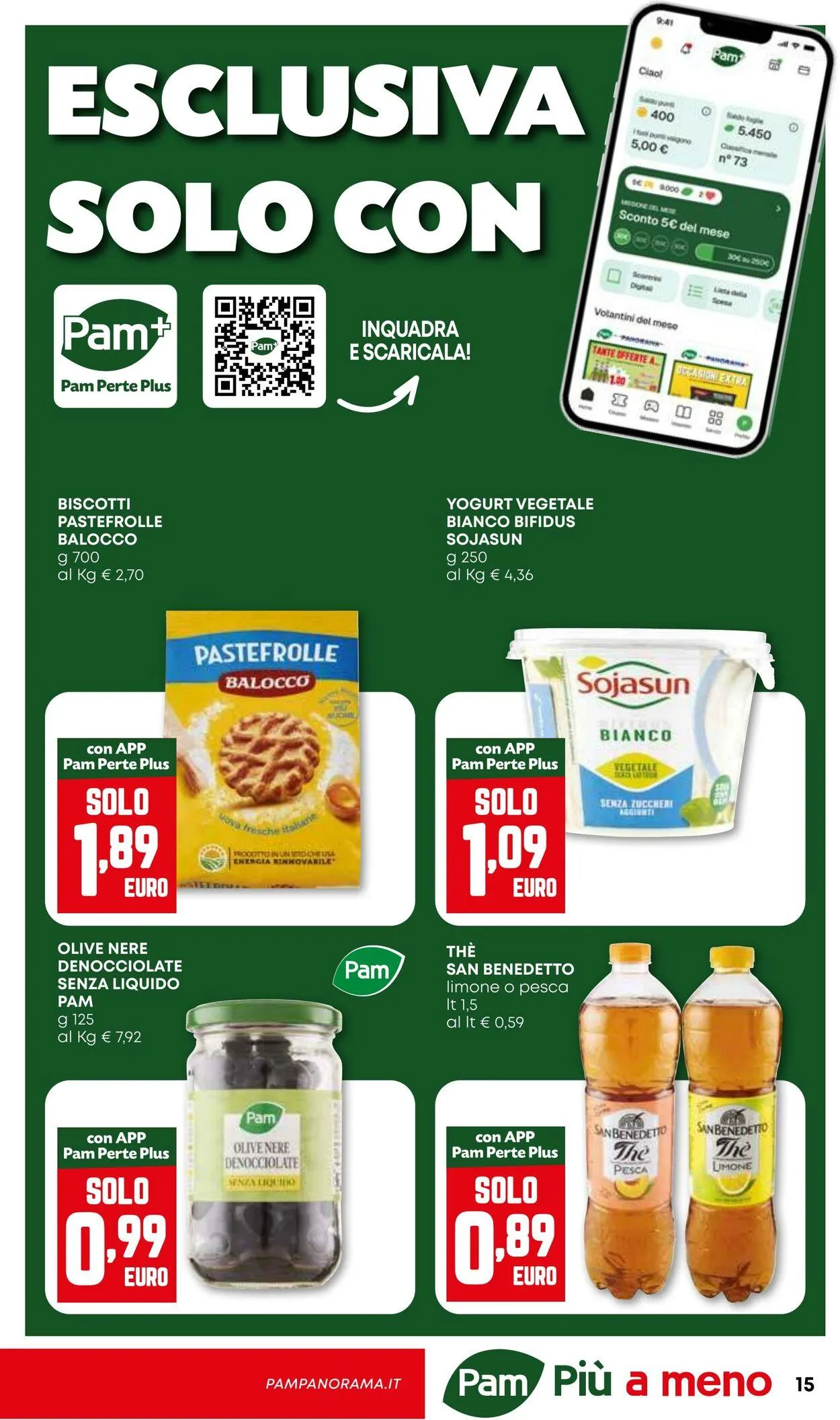 Pam Panorama Volantino attuale da 1 gennaio a 15 gennaio di 2026 - Pagina del volantino 15