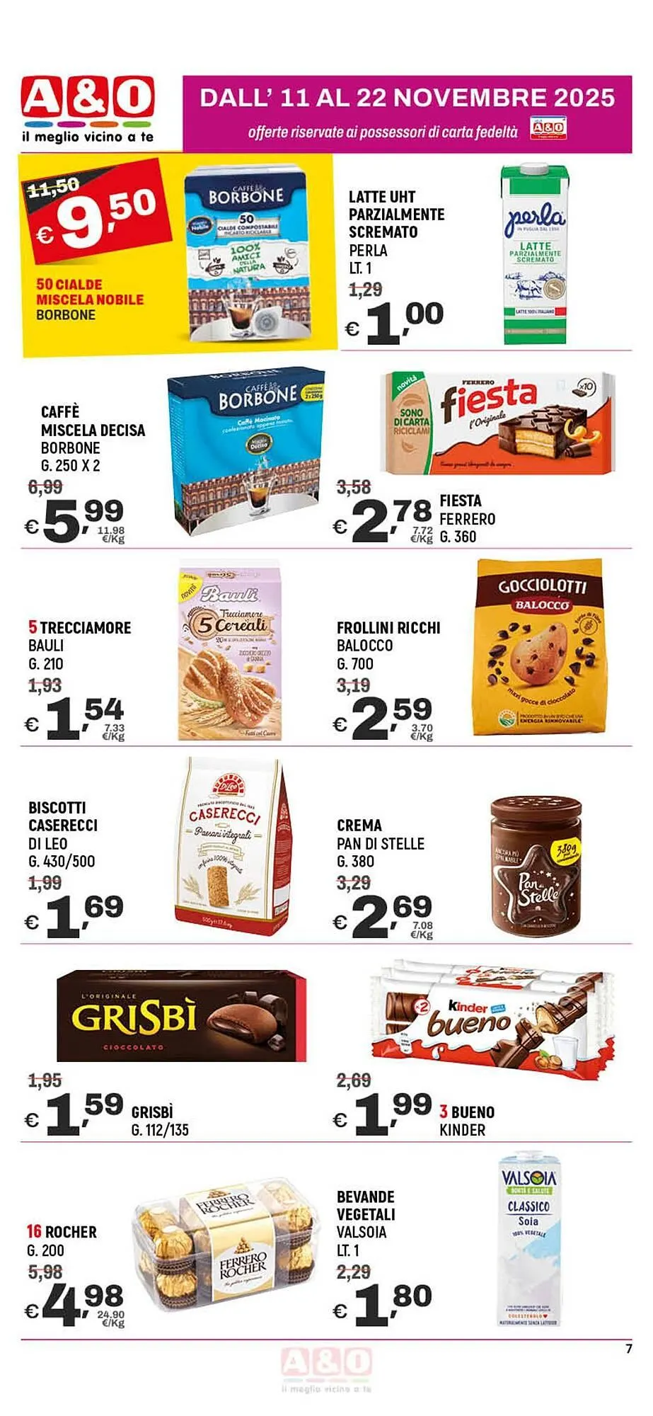 Volantino A&O da 11 novembre a 22 novembre di 2025 - Pagina del volantino 7