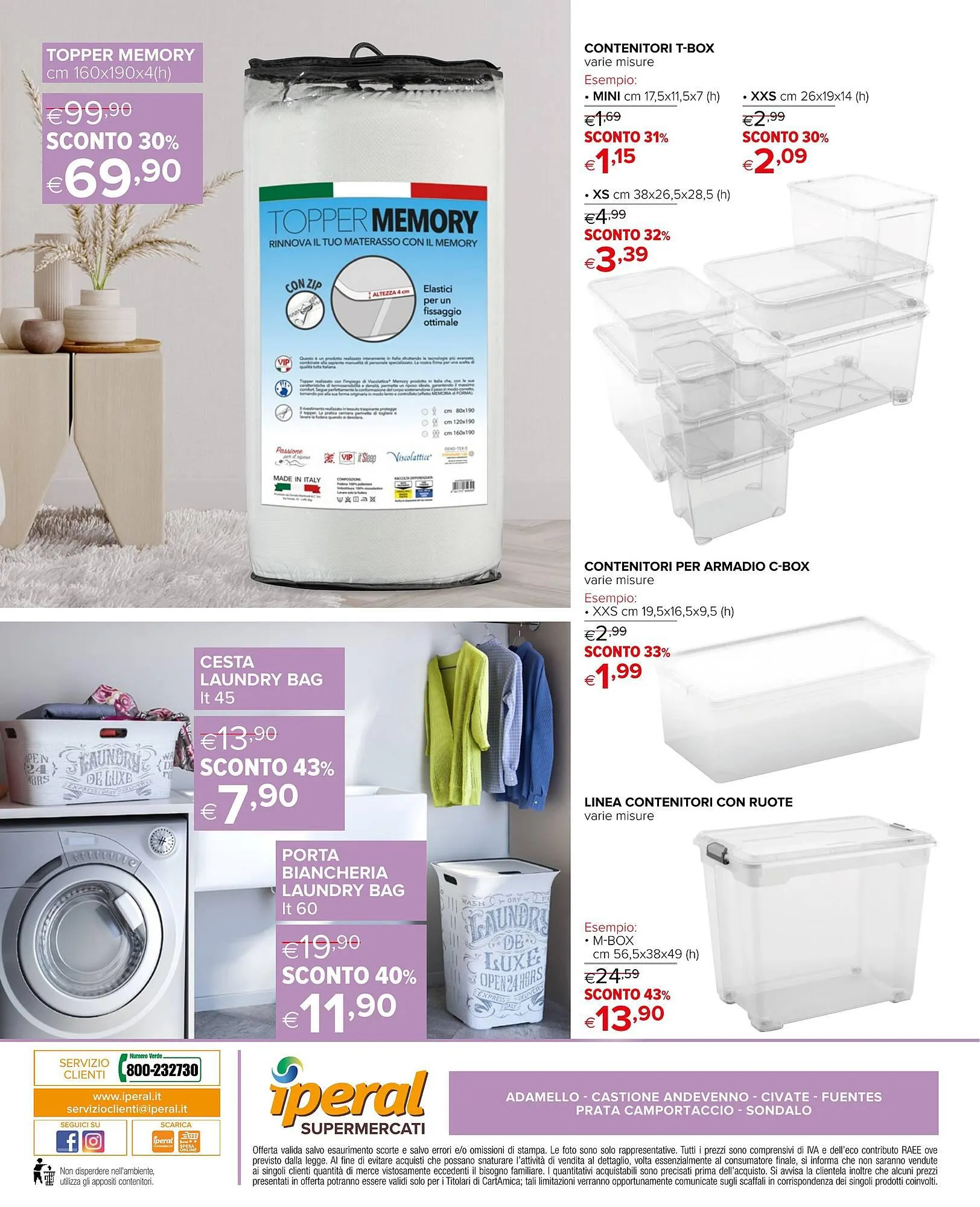 Volantino Iperal FIERA DEL BIANCO da 27 dicembre a 30 gennaio di 2024 - Pagina del volantino 16
