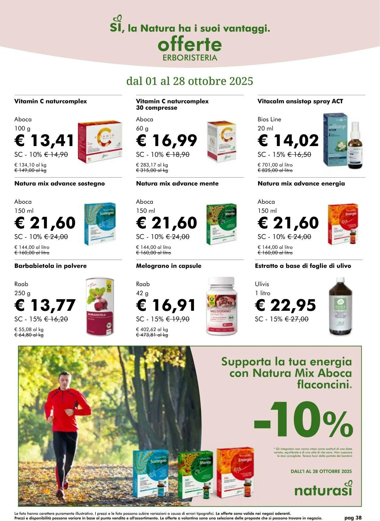 Natura Sì Volantino attuale da 23 ottobre a 6 novembre di 2025 - Pagina del volantino 38