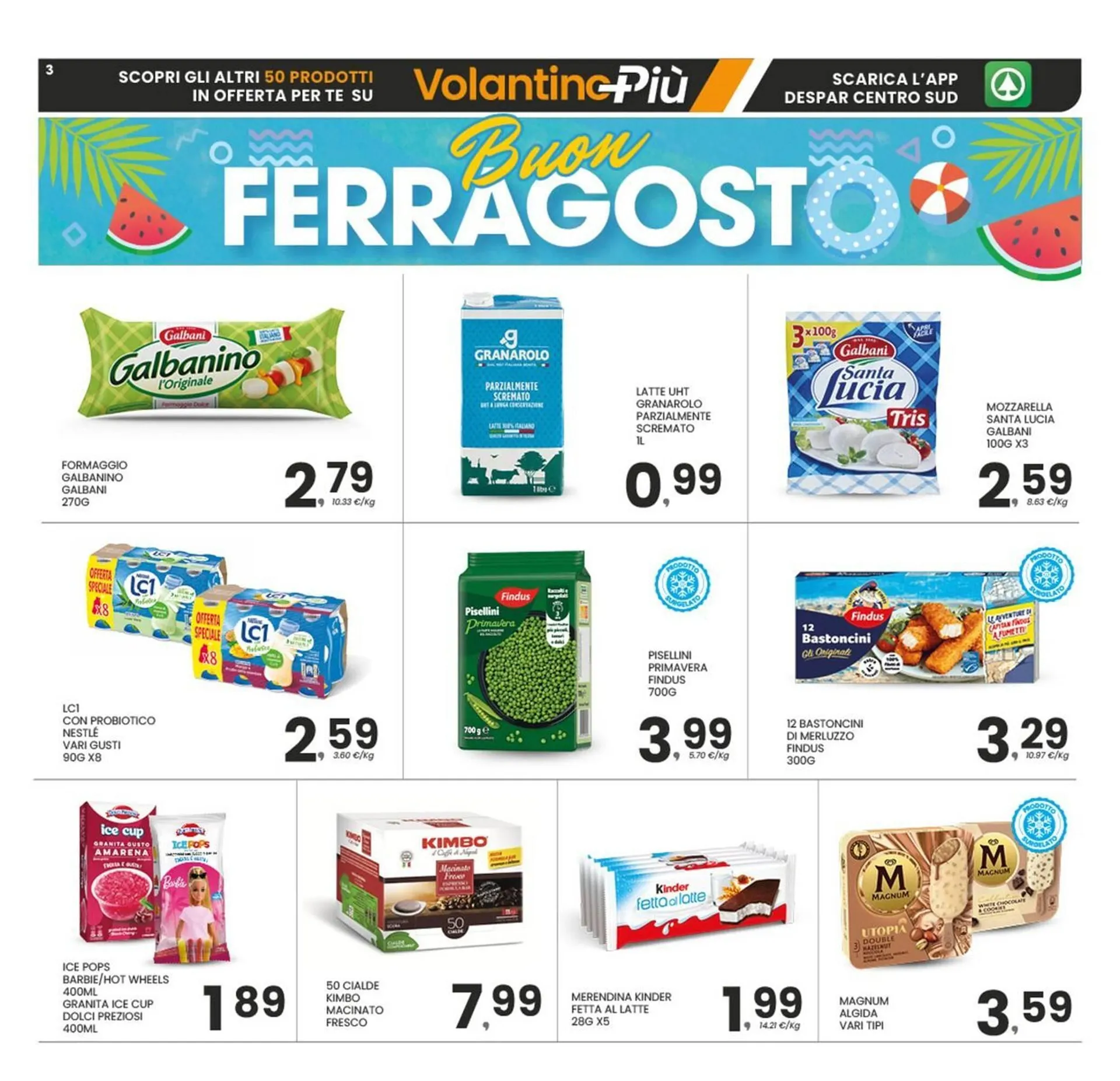 Volantino Despar da 4 agosto a 14 agosto di 2025 - Pagina del volantino 3