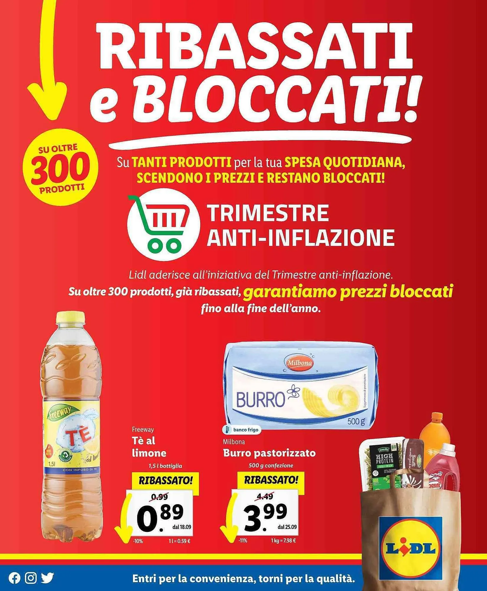 Volantino Lidl da 17 ottobre a 31 dicembre di 2023 - Pagina del volantino 1