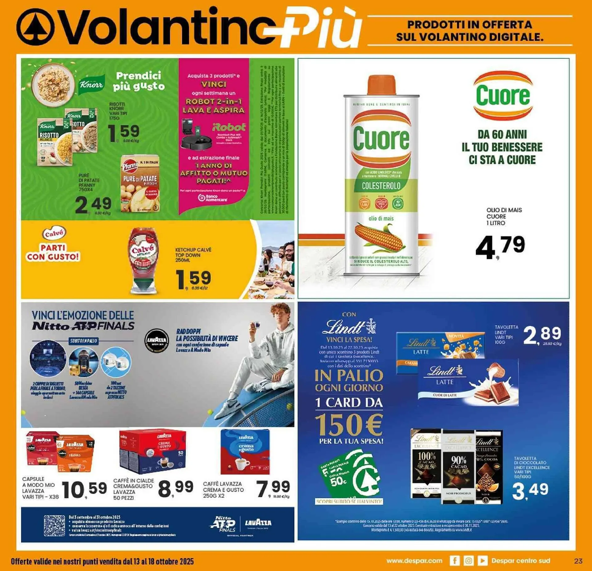Volantino Despar da 12 ottobre a 18 dicembre di 2025 - Pagina del volantino 23
