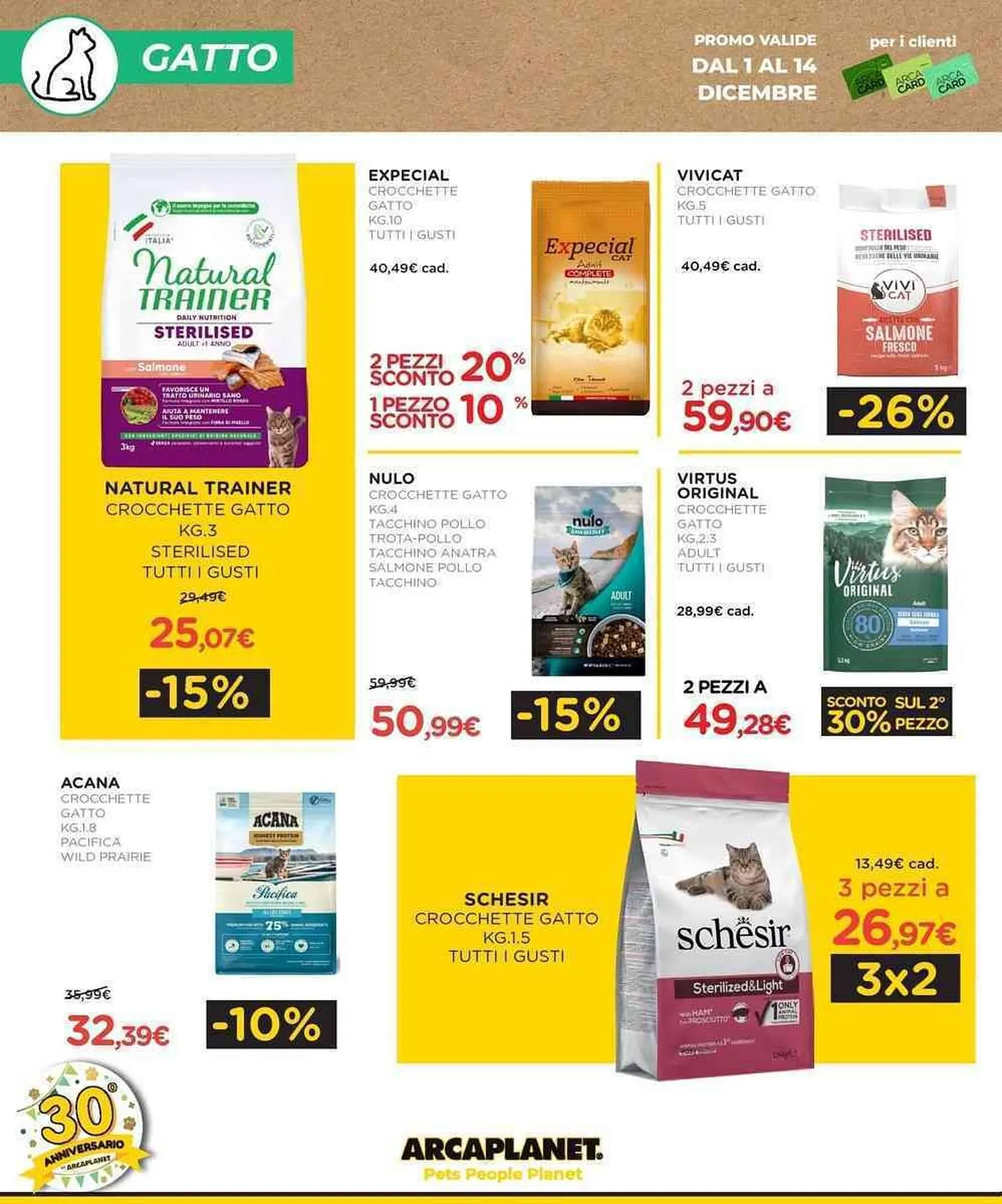 Volantino Arcaplanet da 8 dicembre a 14 dicembre di 2025 - Pagina del volantino 2