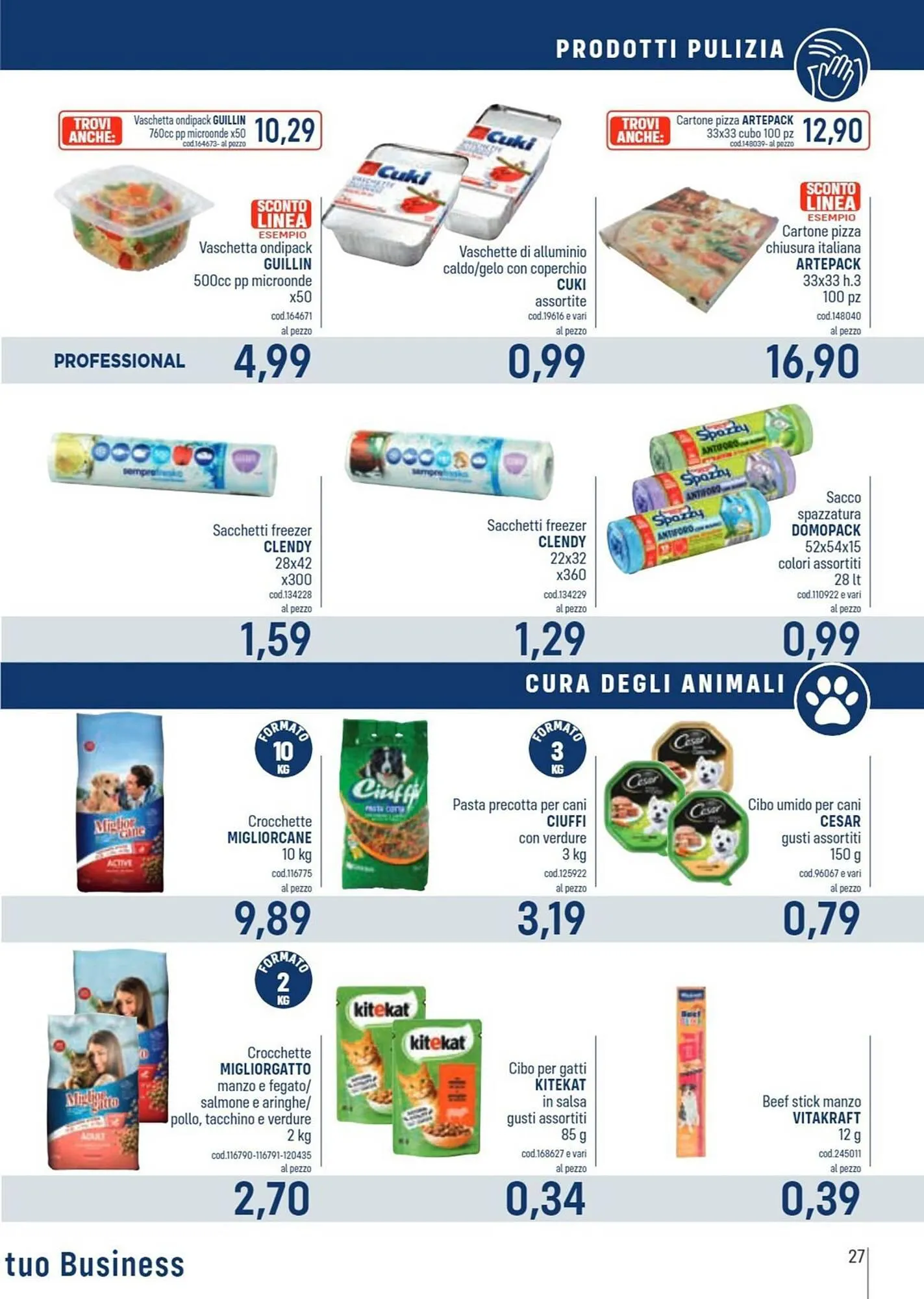 Volantino Talento Professional Store da 25 marzo a 7 aprile di 2024 - Pagina del volantino 27