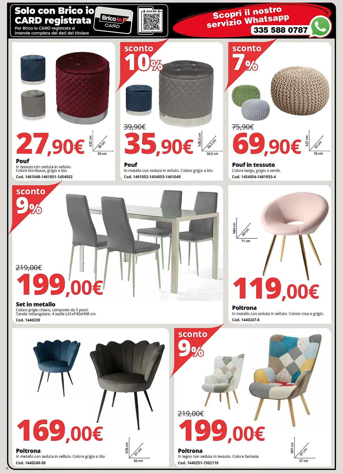 Volantino Brico Io da 23 novembre a 24 dicembre di 2023 - Pagina del volantino 6