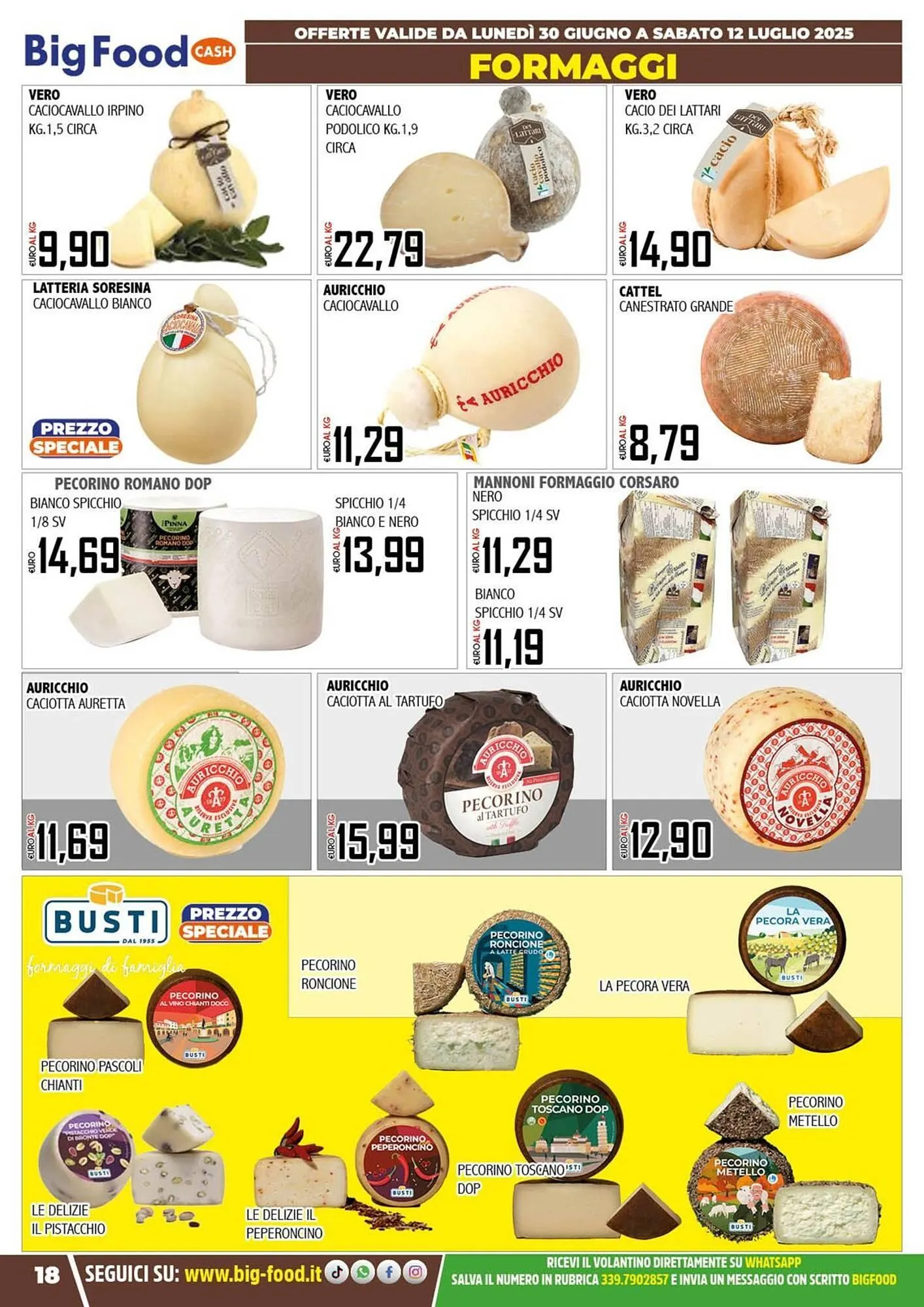 Volantino Big Food da 30 giugno a 12 luglio di 2025 - Pagina del volantino 18