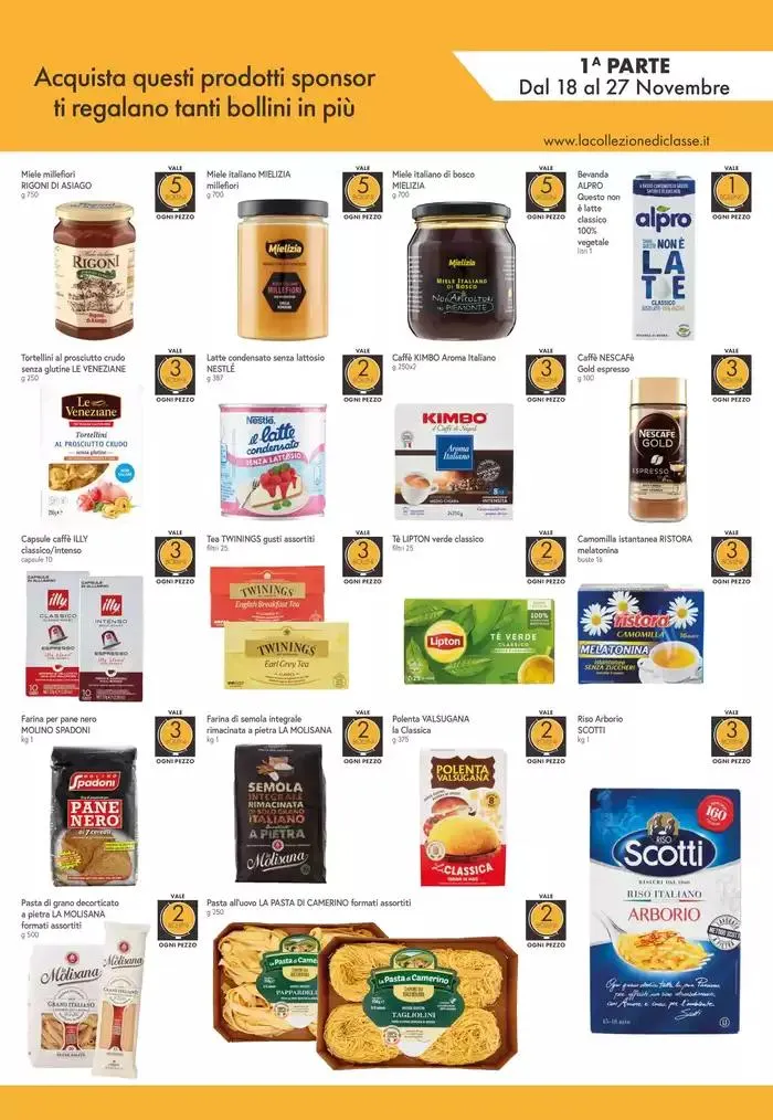 Raccolta Bollini collezione di classe da 21 novembre a 16 febbraio di 2025 - Pagina del volantino 5