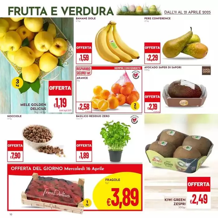 Buona Pasqua da 11 aprile a 21 aprile di 2025 - Pagina del volantino 10