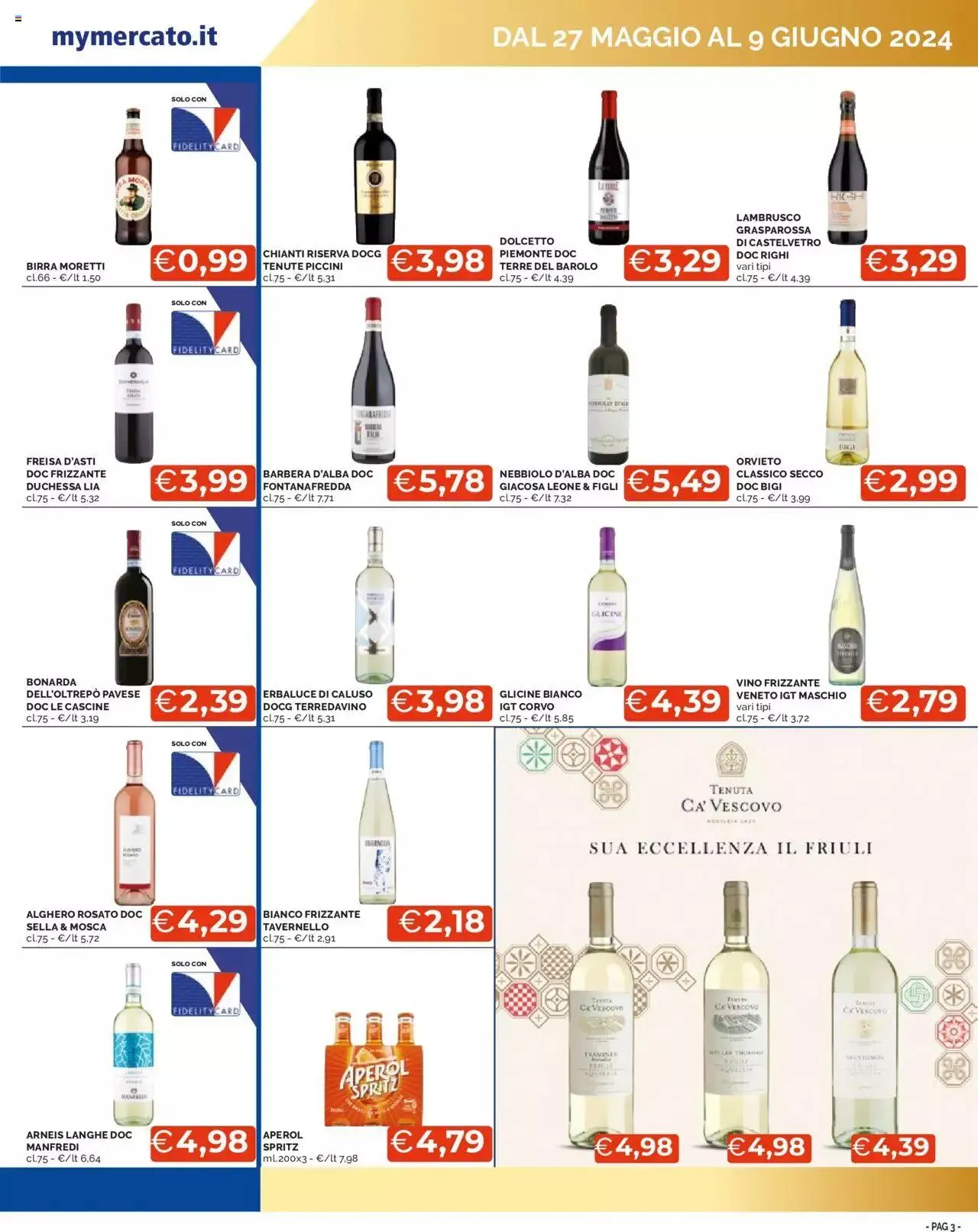 Volantino Mercatò da 27 maggio a 9 giugno di 2024 - Pagina del volantino 3