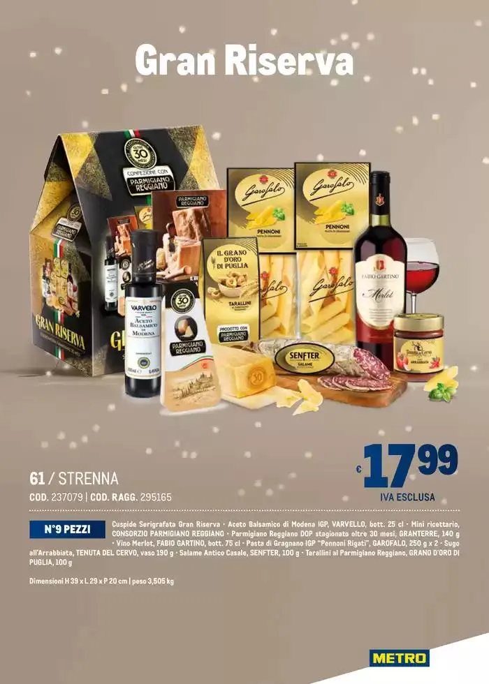 Cesti di Natale Ridotto da 4 novembre a 31 dicembre di 2024 - Pagina del volantino 47