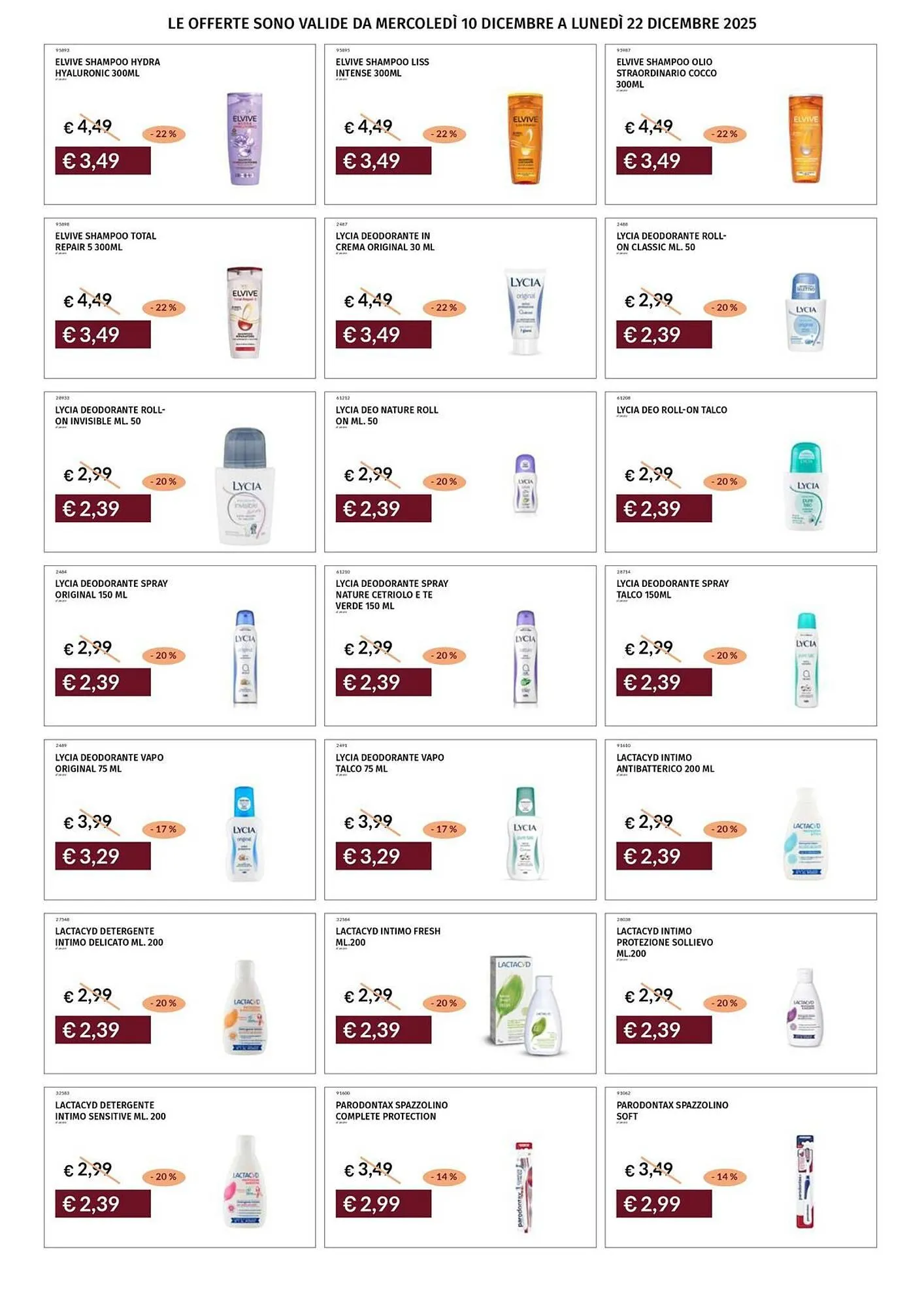 Volantino Prezzemolo e Vitale da 11 dicembre a 22 dicembre di 2025 - Pagina del volantino 54