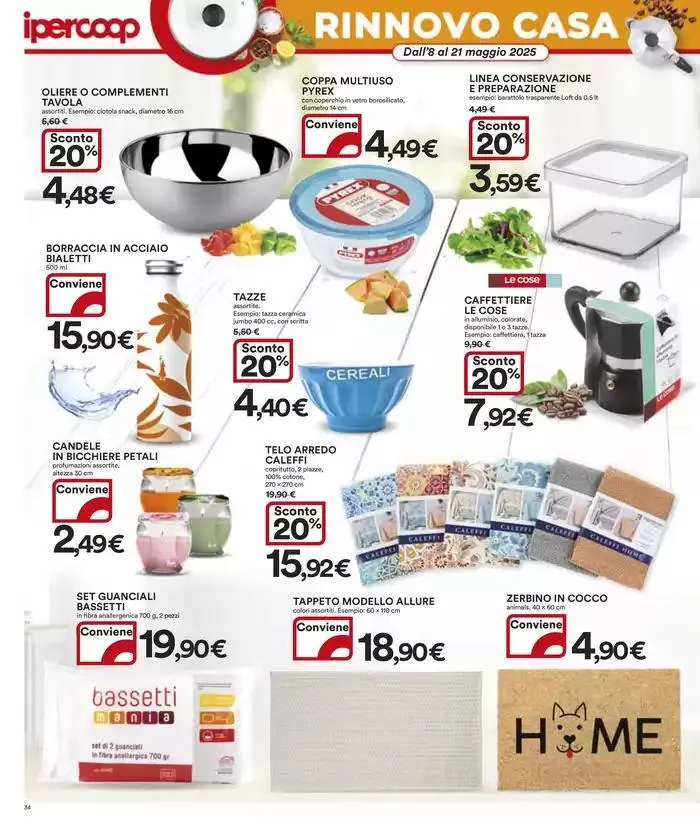 Grandi marche da 8 maggio a 21 maggio di 2025 - Pagina del volantino 34