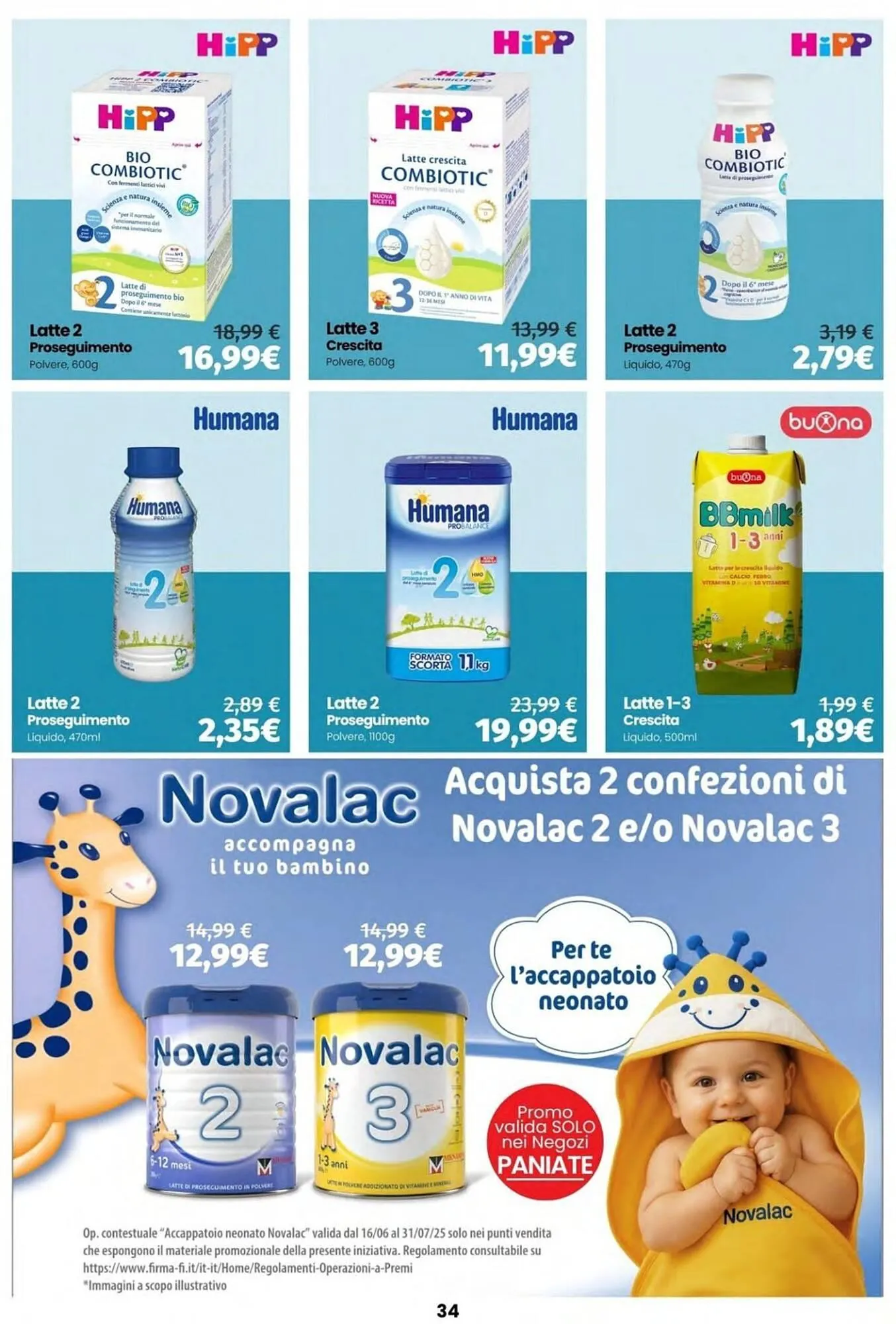 Volantino Paniate da 3 luglio a 27 luglio di 2025 - Pagina del volantino 34