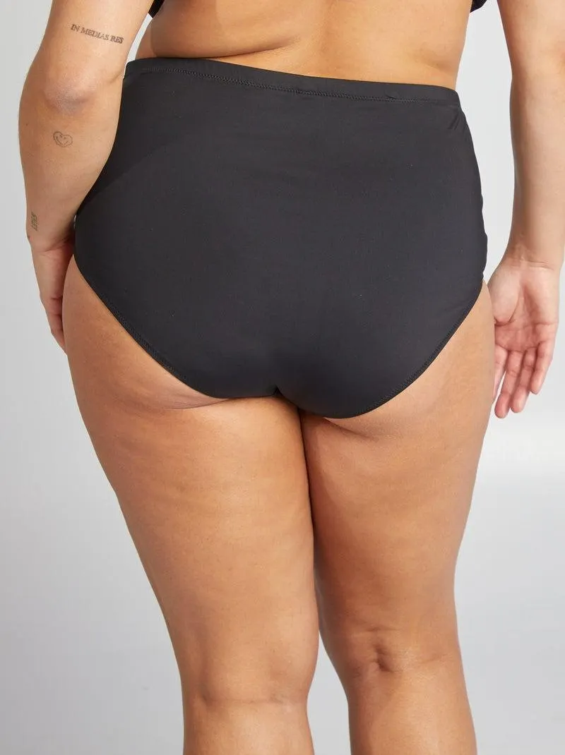 Slip bikini classico - nero